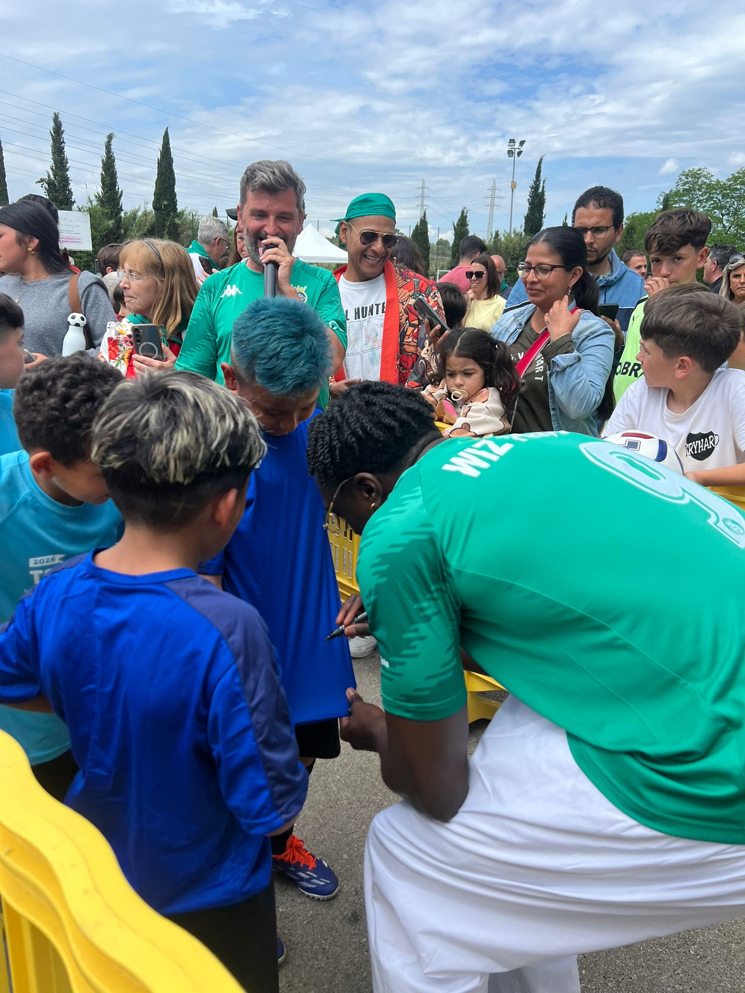 Wiz Problema al torneig de futbol del Roser de Maig 2026. Foto: Laia Jubany