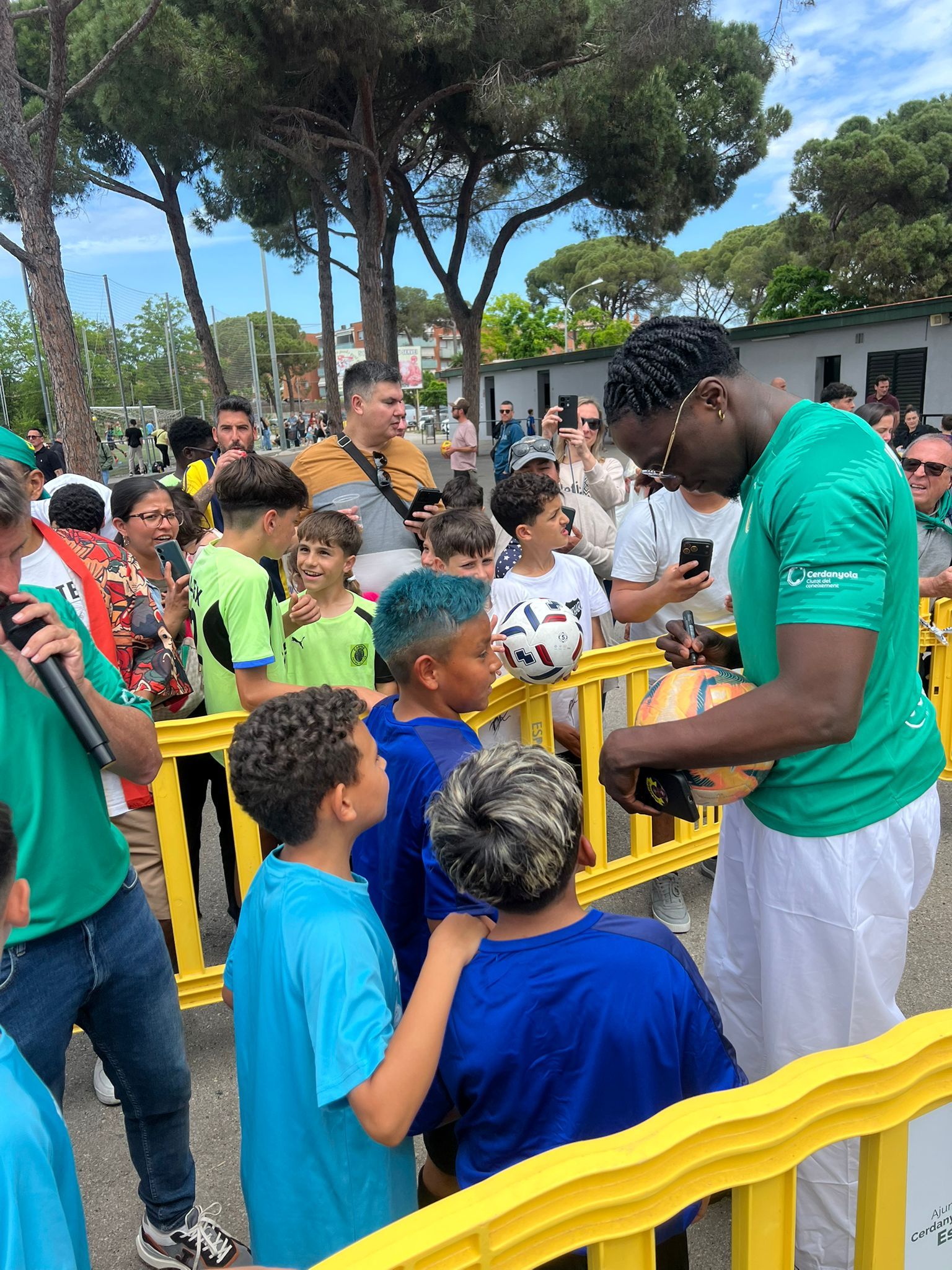 Wiz Problema al torneig de futbol del Roser de Maig 2026. Foto: Laia Jubany