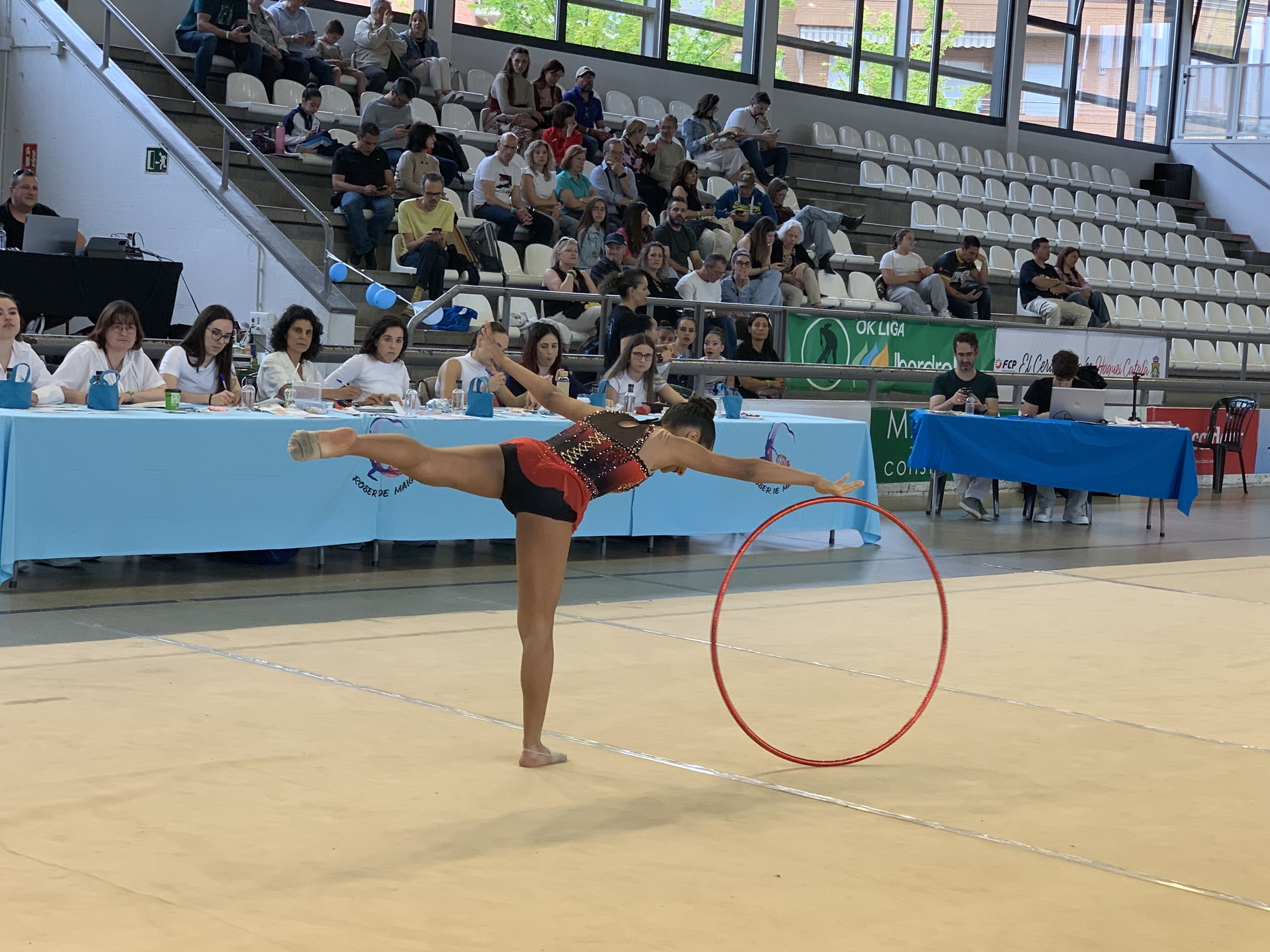 Torneig de gimnàstica rítmica del Roser de Maig. Foto: Judit Josa
