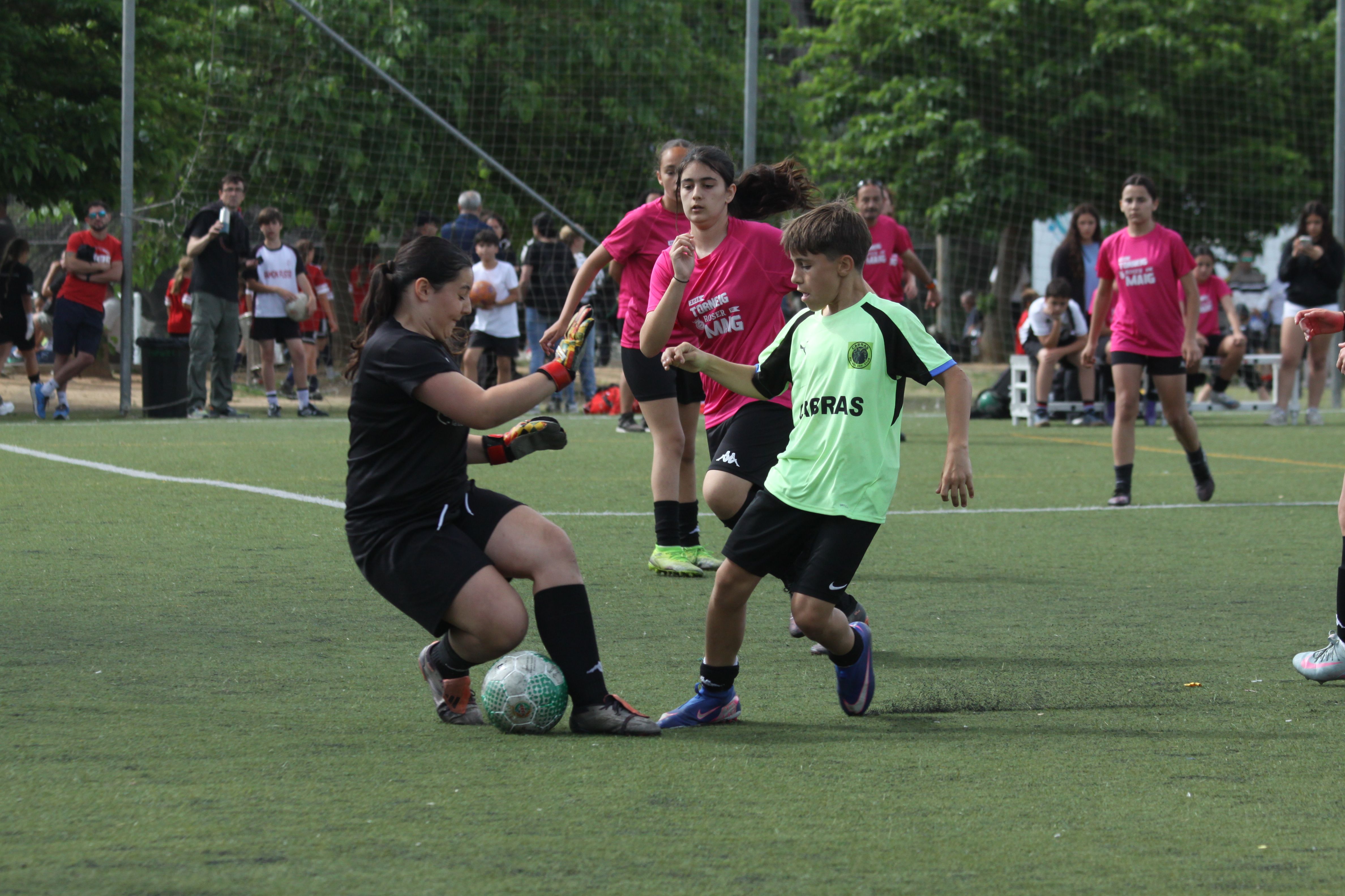 Torneig de furbol 7 del Roser de Maig. Foto: Laia Jubany