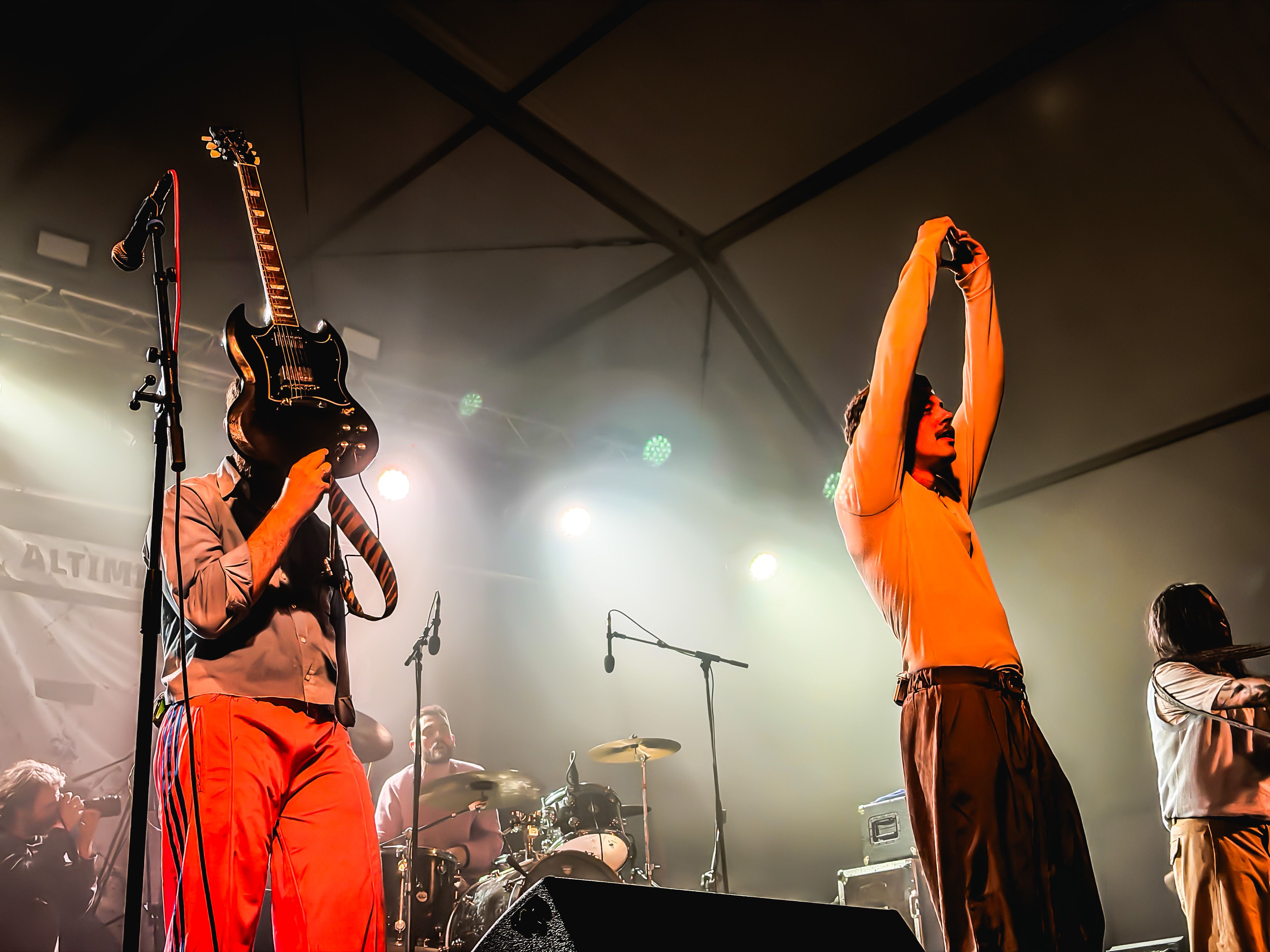 Fuet! va portar el seu hard punk a l’Altimira Fest. FOTO: Carme Monclús.