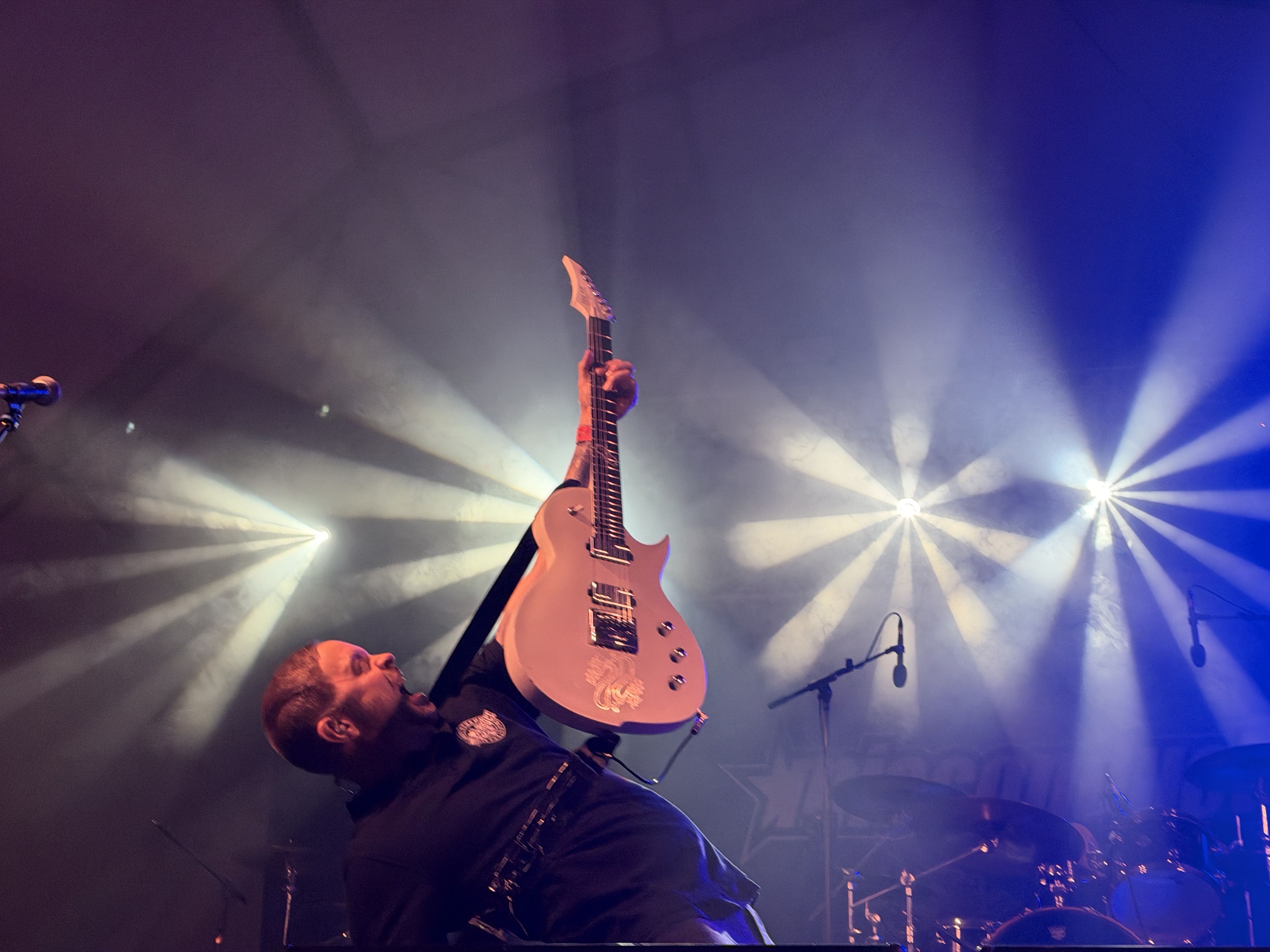Misconduct va oferir un directe intens i molt físic a l’Altimira Fest. FOTO: Carme Monclús. 