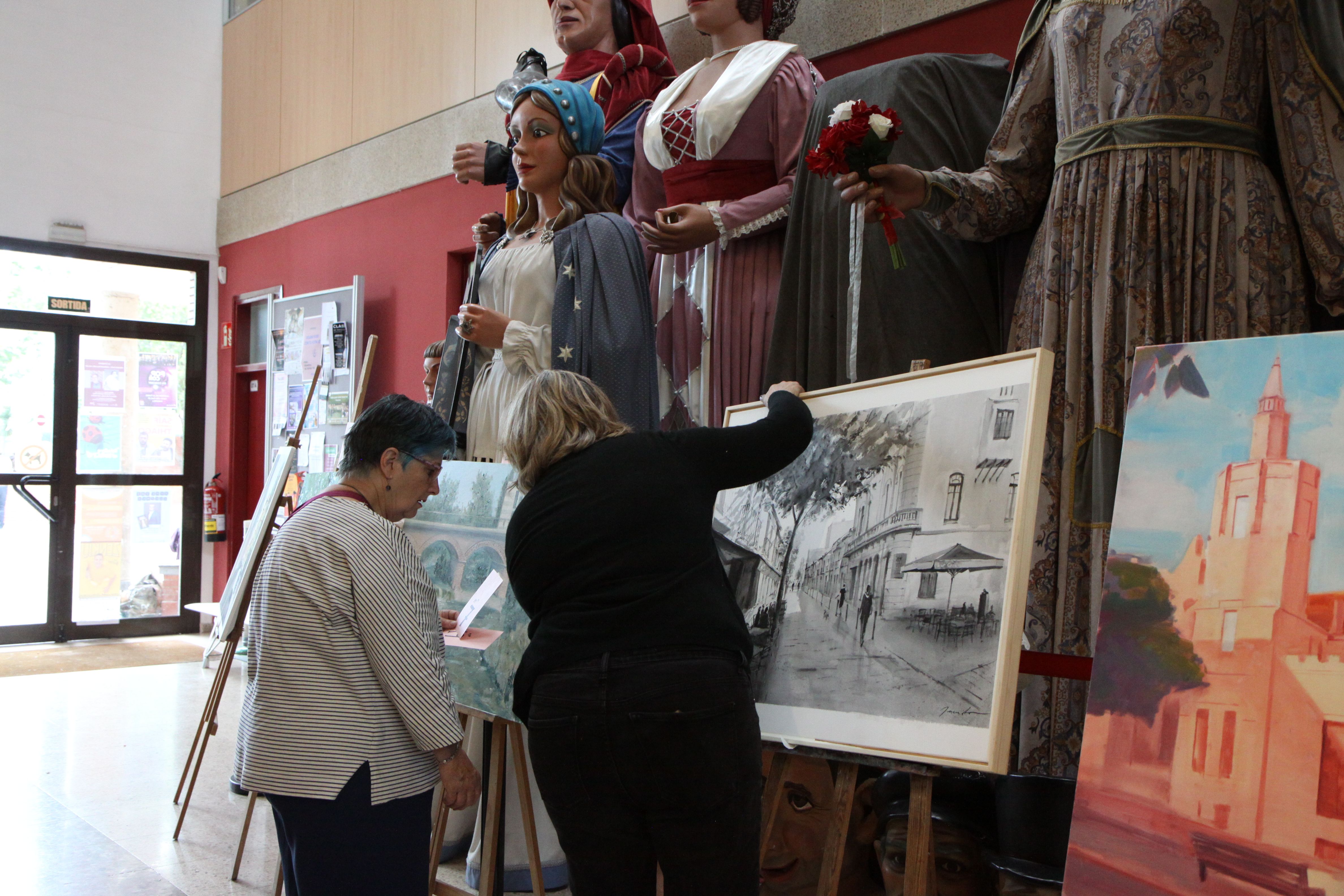 Concurs de pintura ràpida del Roser de Maig. Foto: Laia Jubany