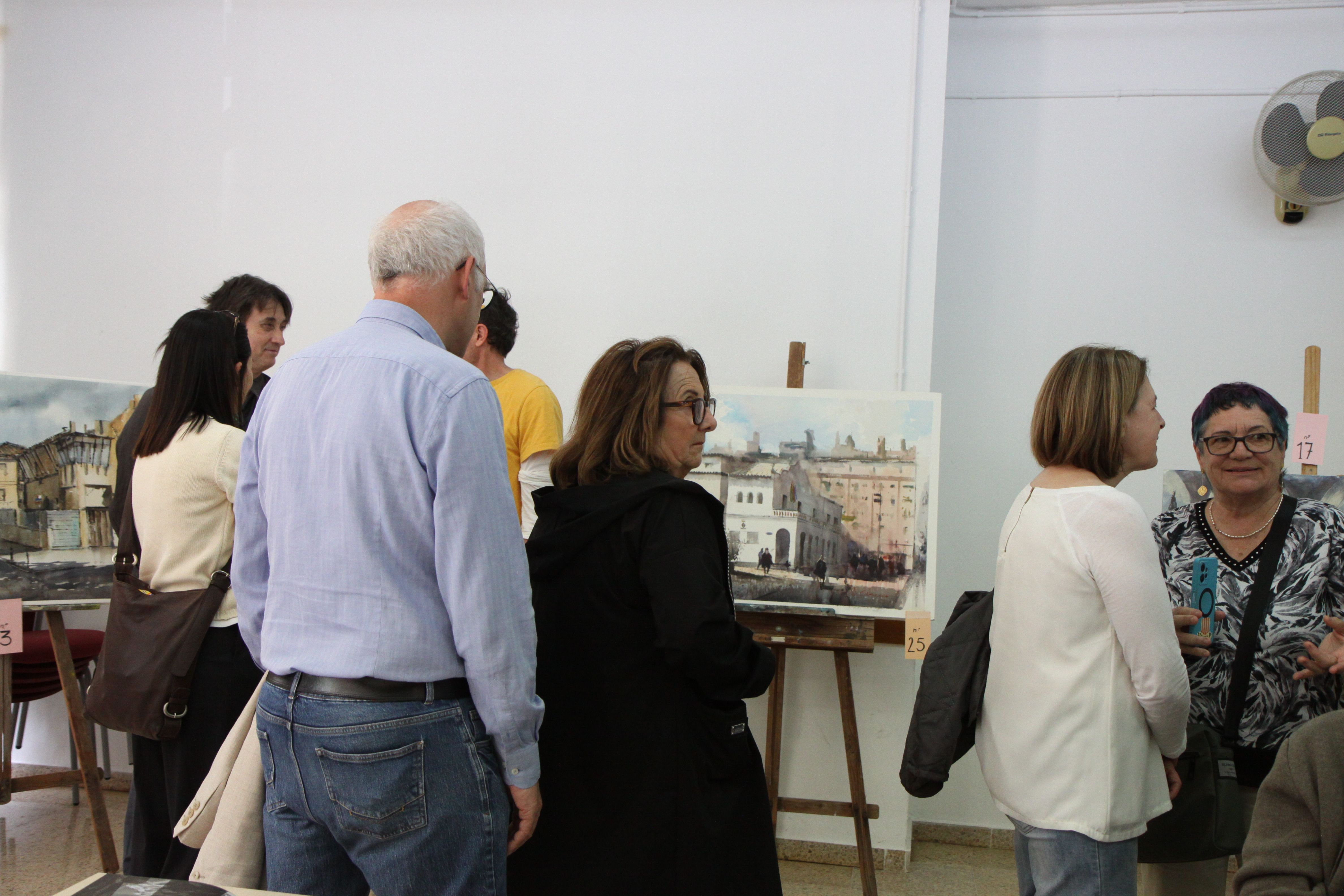 Concurs de pintura ràpida del Roser de Maig. Foto: Laia Jubany