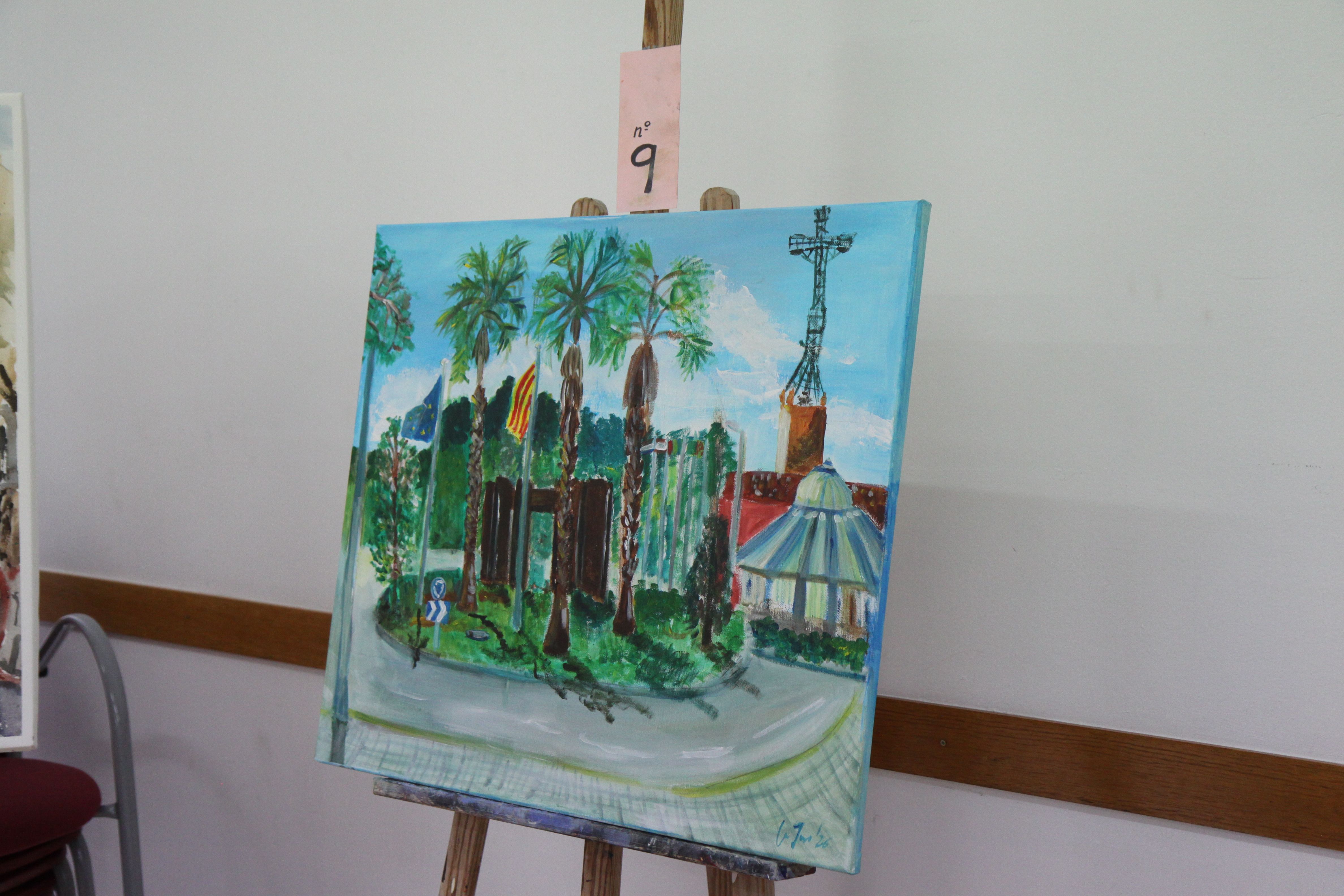 Concurs de pintura ràpida del Roser de Maig. Foto: Laia Jubany