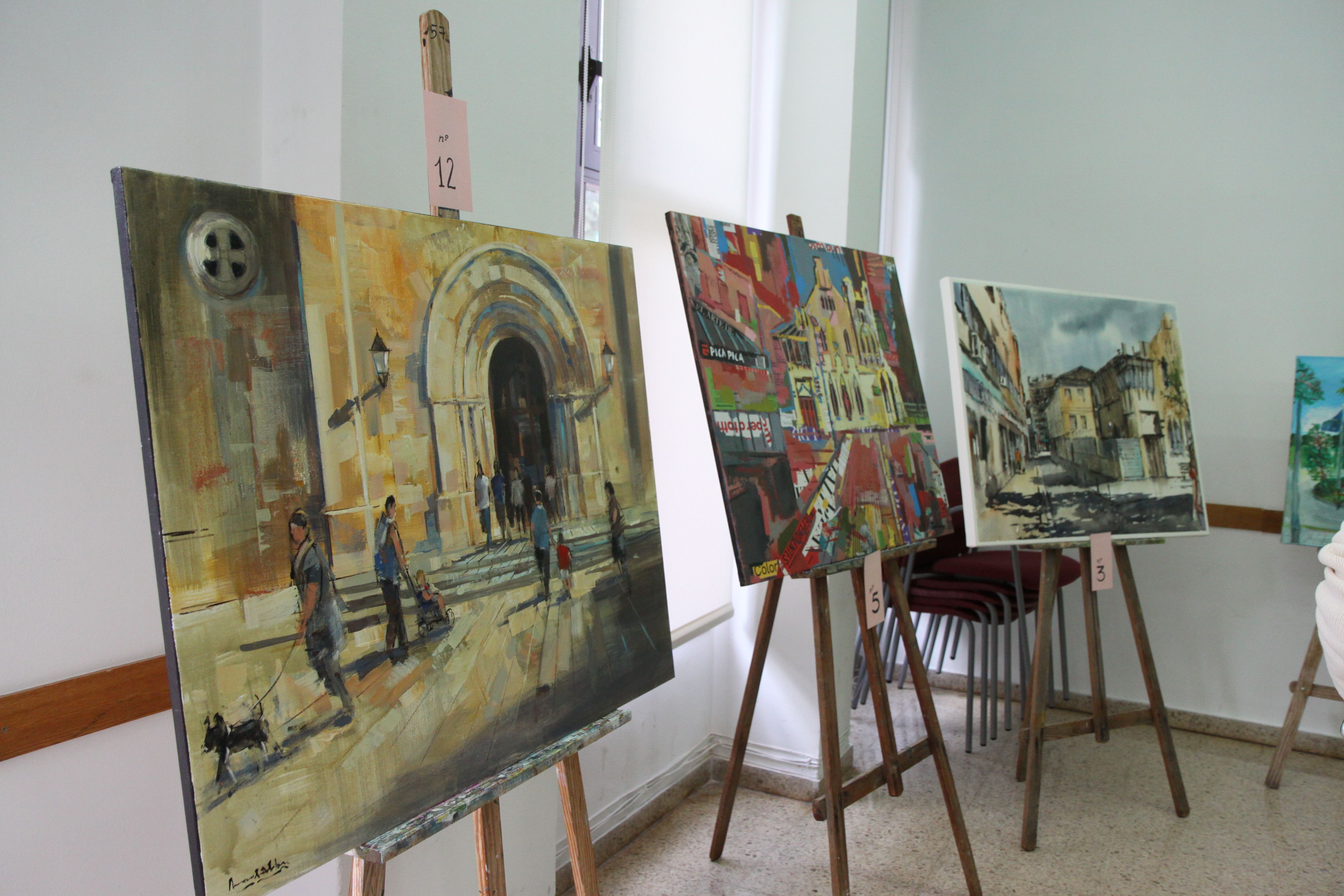 Concurs de pintura ràpida del Roser de Maig. Foto: Laia Jubany