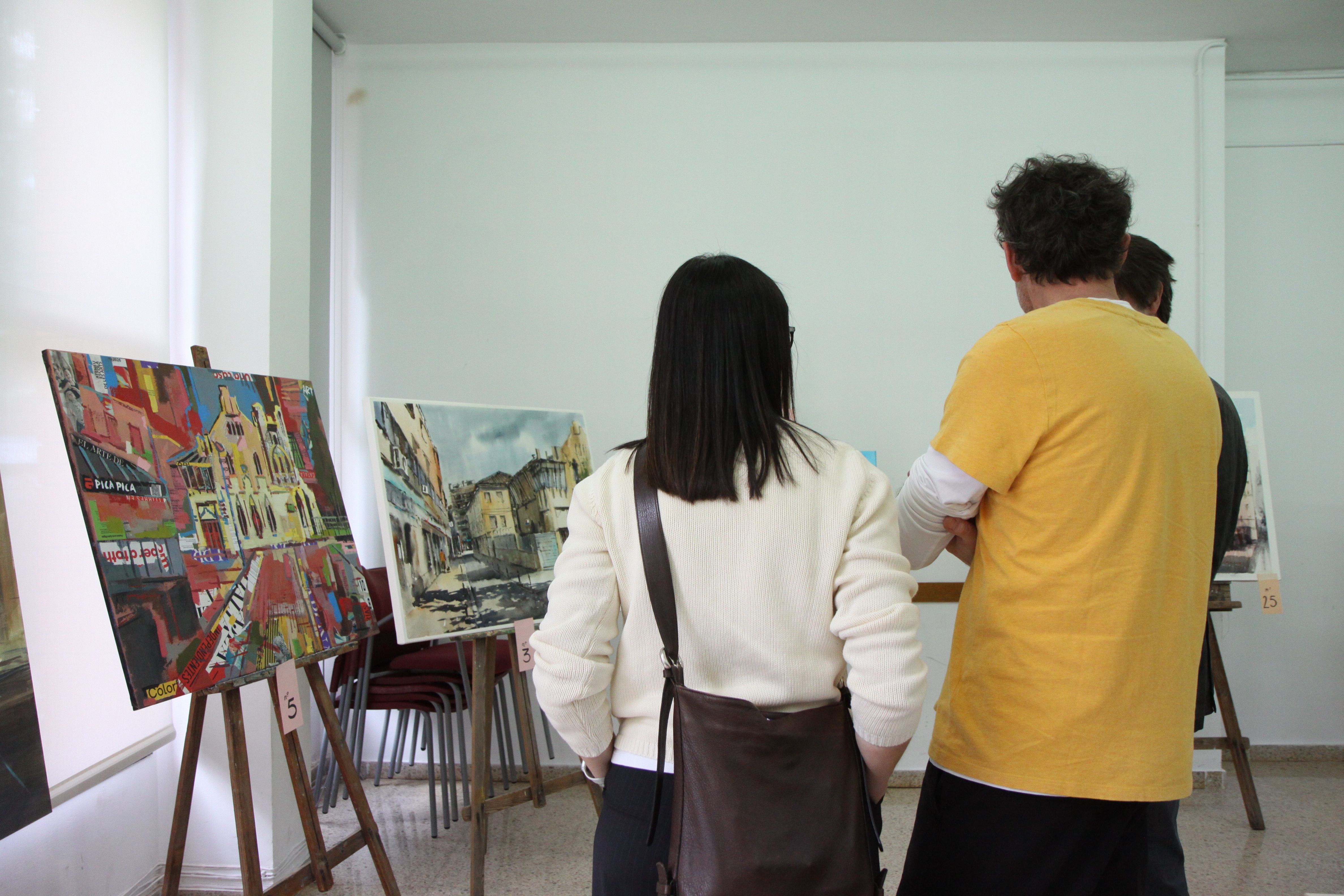 Concurs de pintura ràpida del Roser de Maig. Foto: Laia Jubany