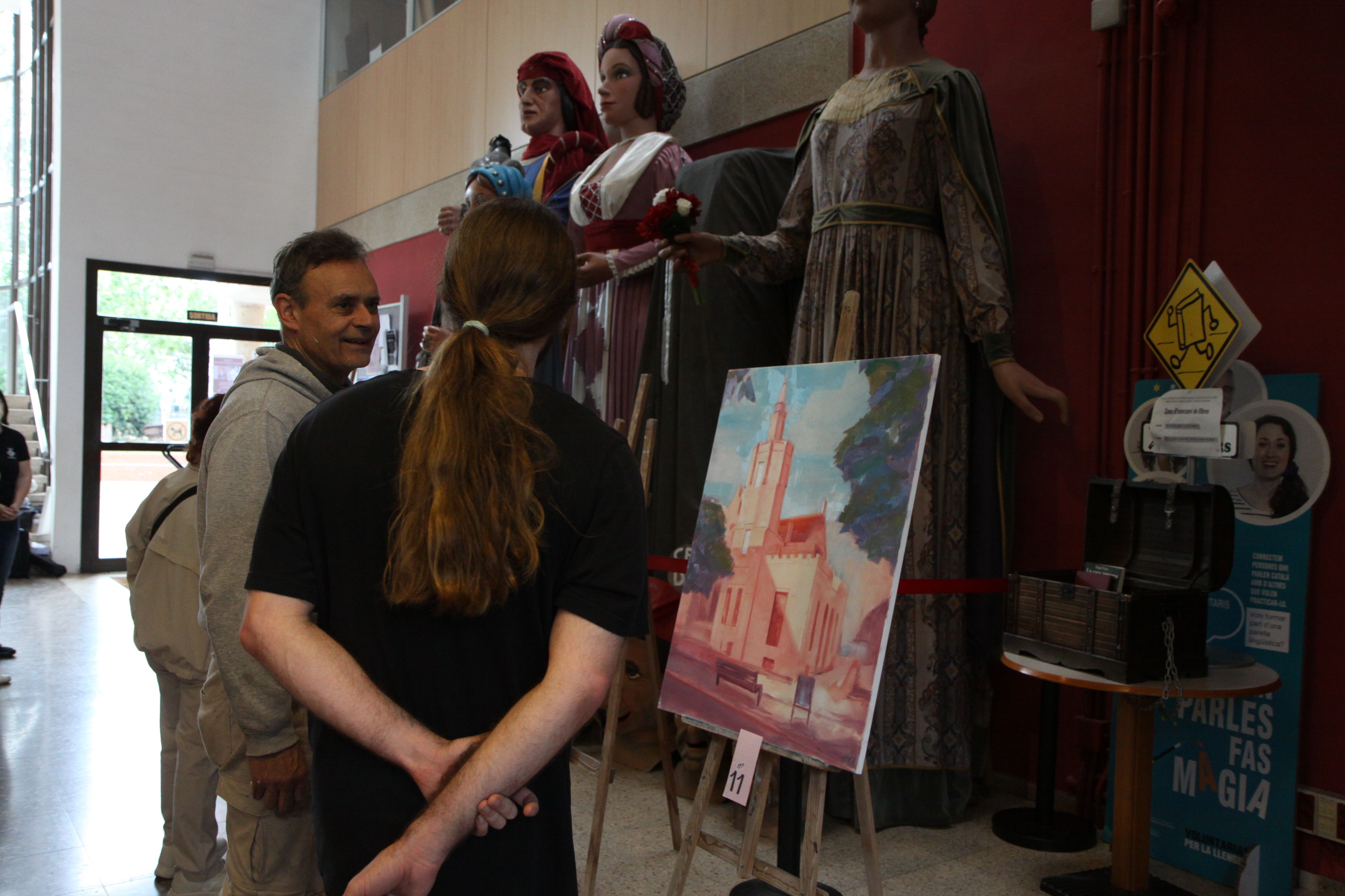 Concurs de pintura ràpida del Roser de Maig. Foto: Laia Jubany