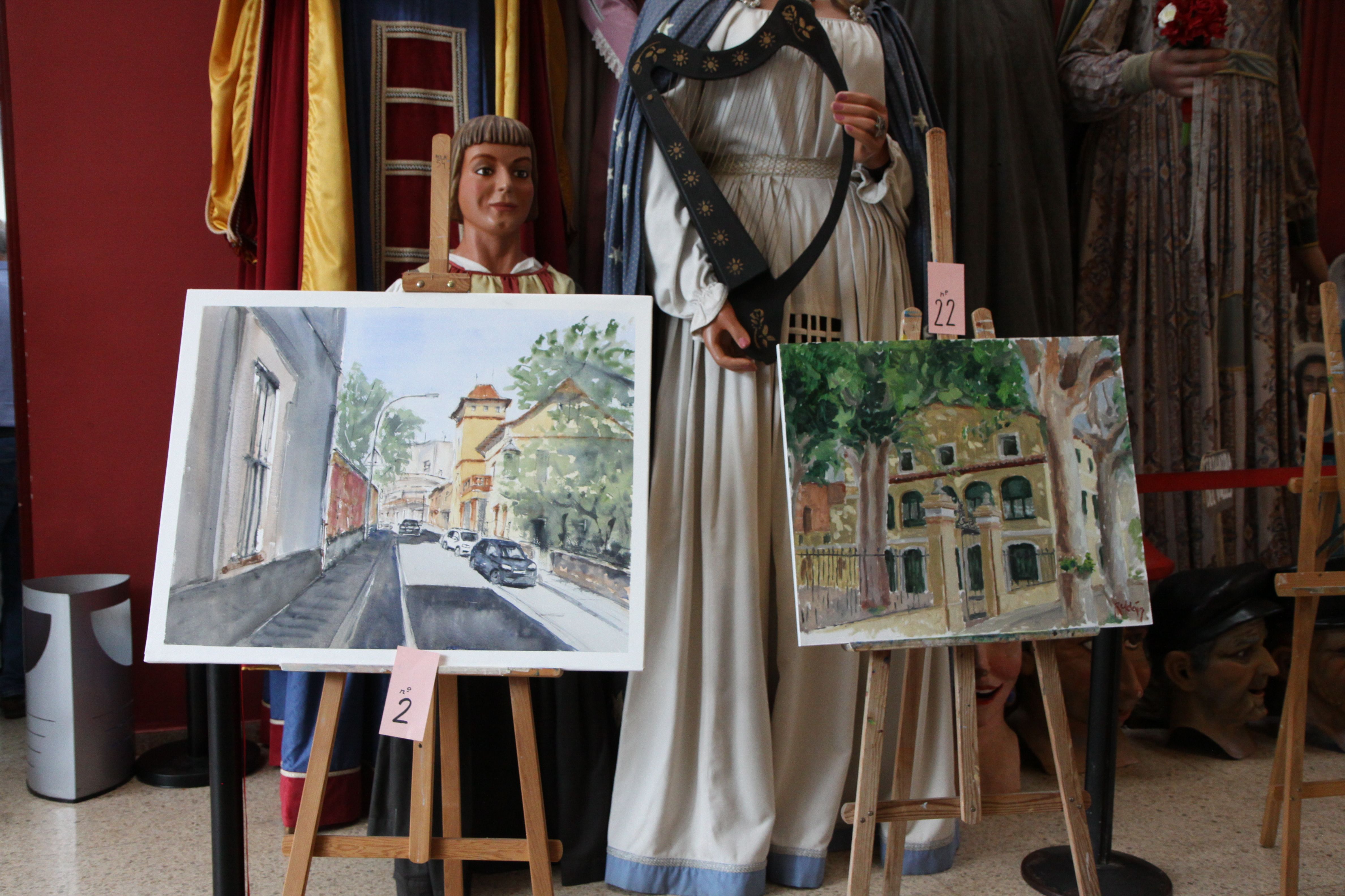 Concurs de pintura ràpida del Roser de Maig. Foto: Laia Jubany