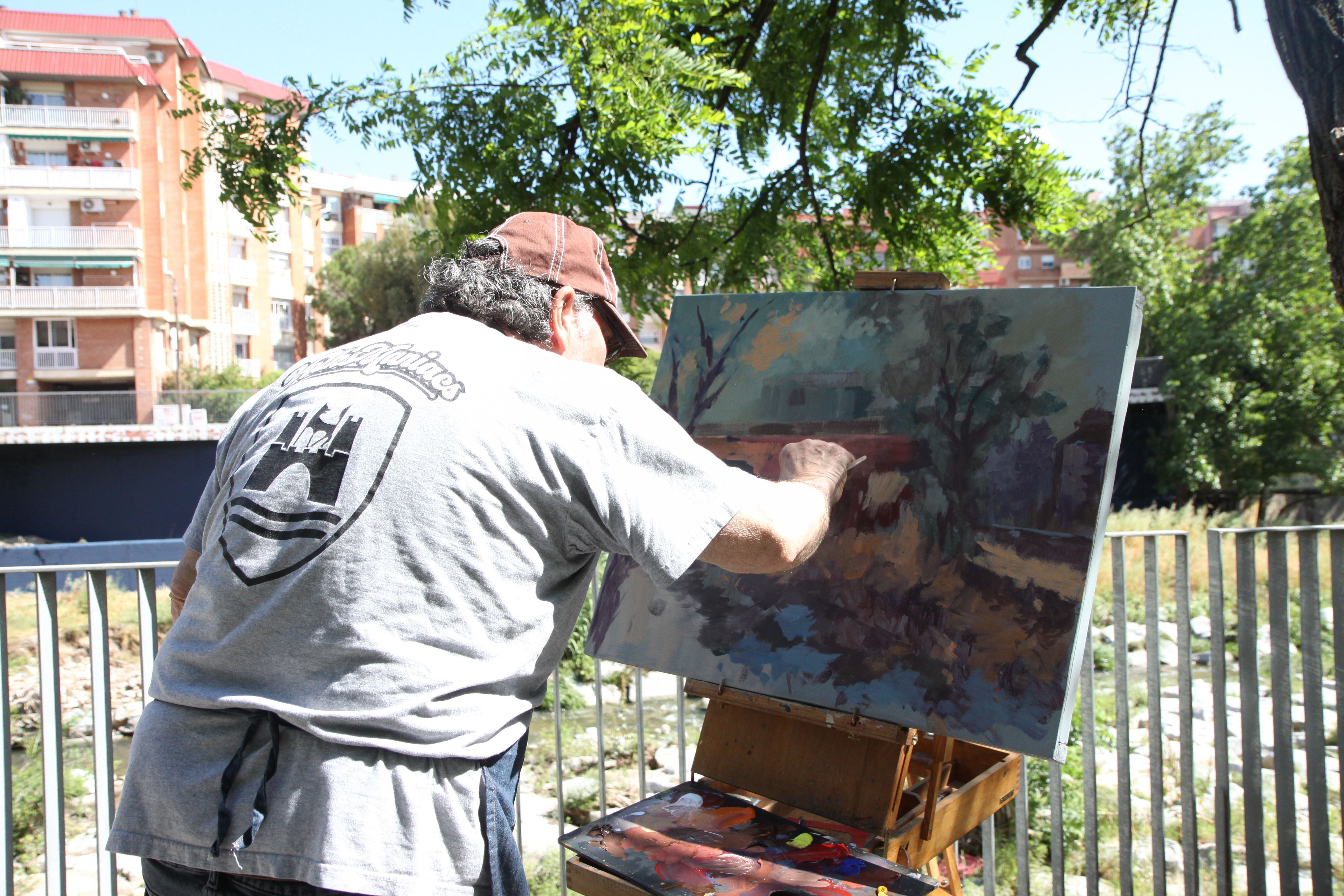 Concurs de pintura ràpida del Roser de Maig. Foto: Laia Jubany