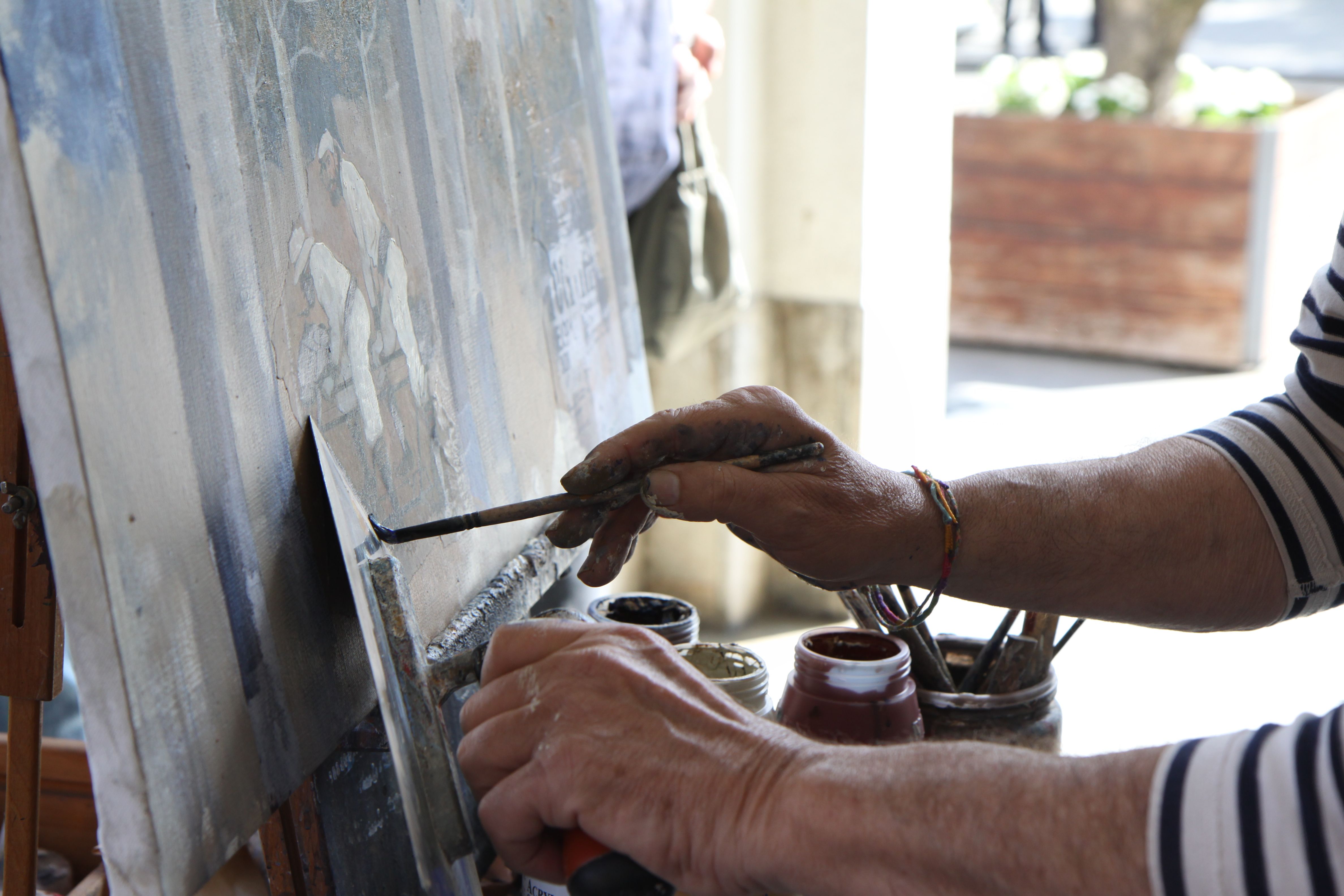 Concurs de pintura ràpida del Roser de Maig. Foto: Laia Jubany