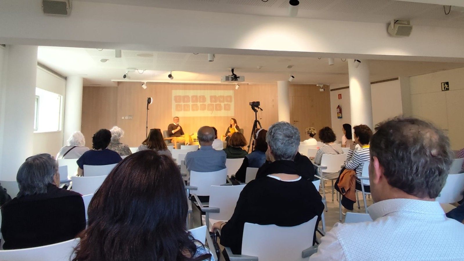 Jaume Clotet tanca el Cafè amb lletres del primer semetre del 2026. Foto: Cedida