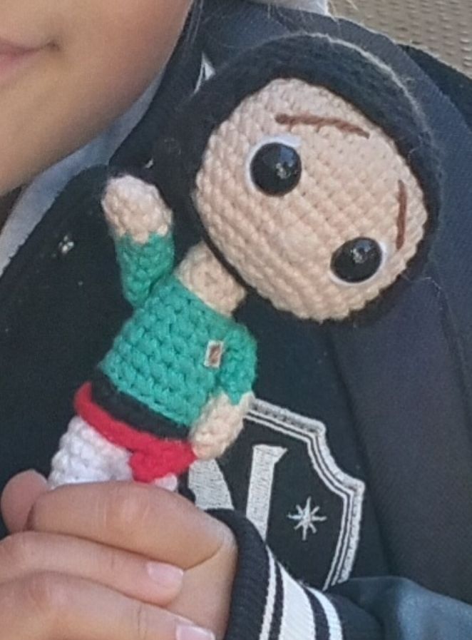 Imatge del ninot perdut, amb un gran valor sentimental per a una nena de Cerdanyola.