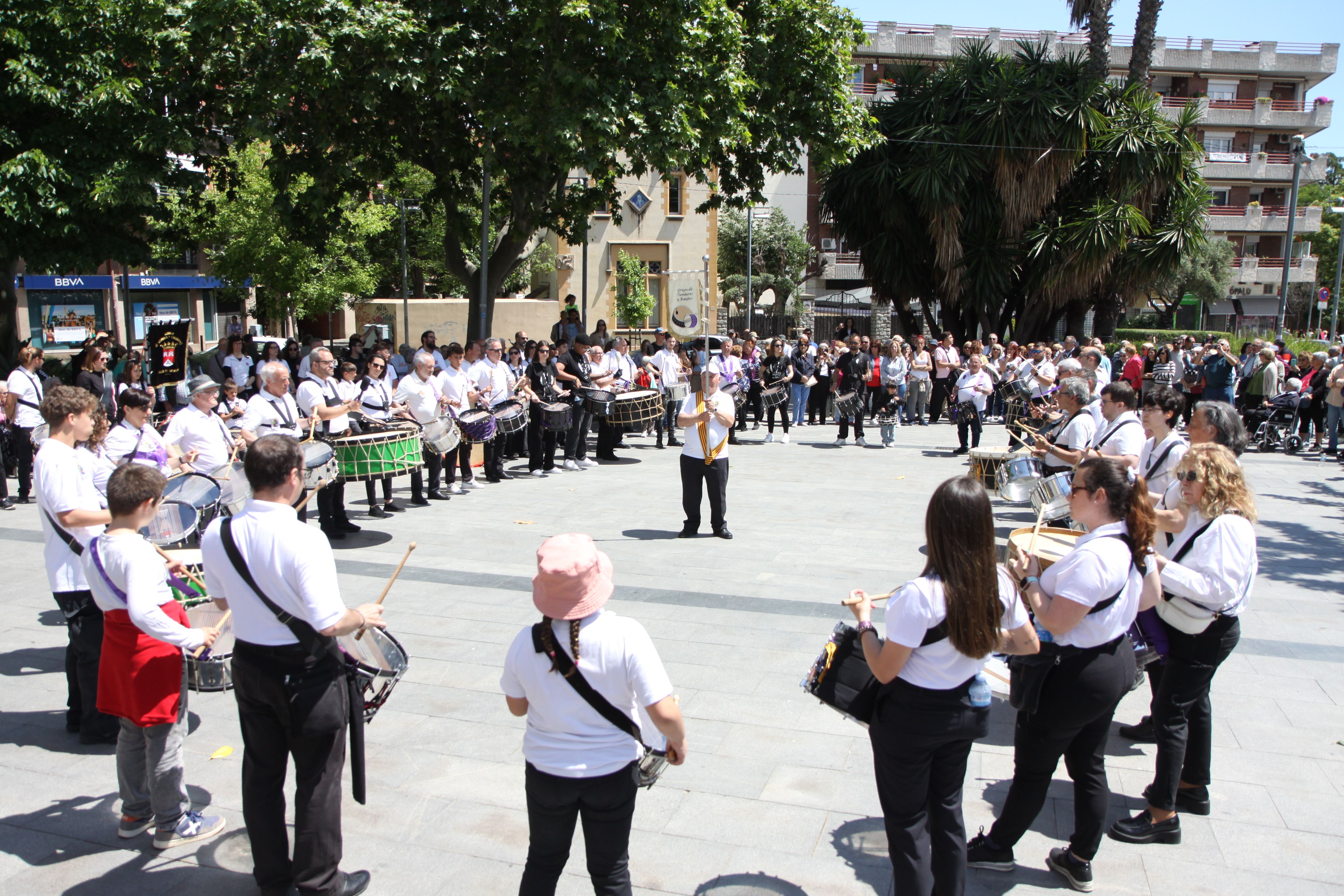 Exhibició conjunta de Cerdanyola, Barcelona i Mollet. Foto: Laia Jubany