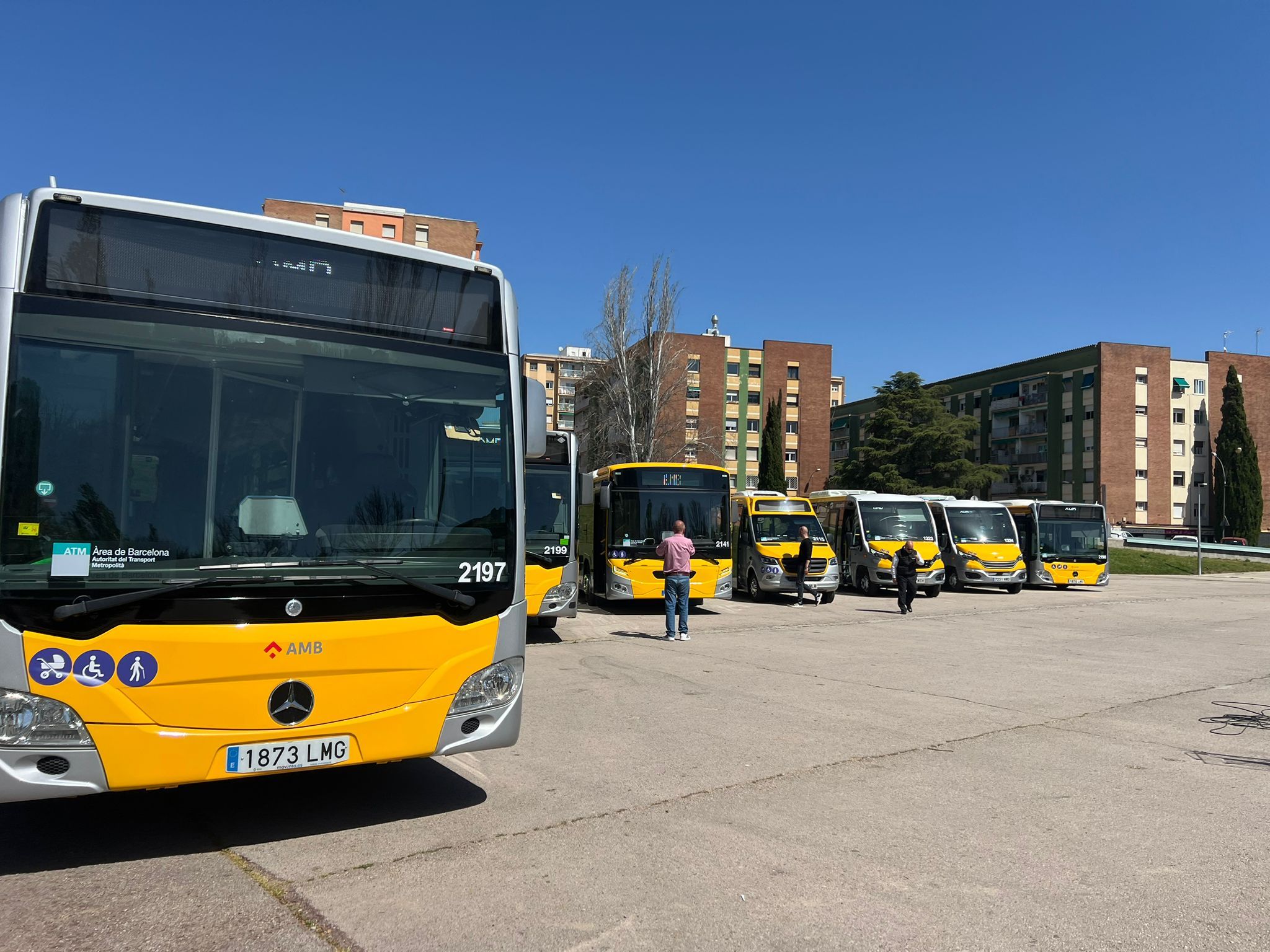 Nous autobusos suburbans. Foto: Laia Jubany