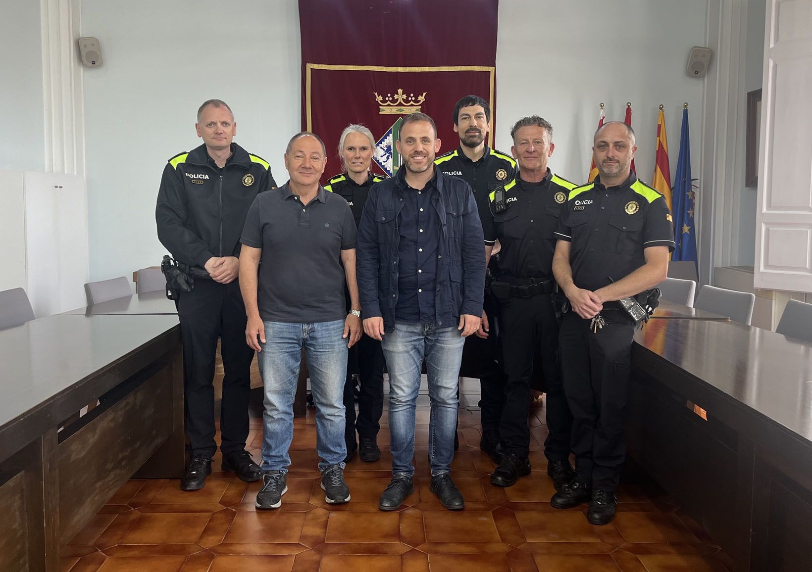 Acte de presentació dels nous caporals. Foto: Ajuntament