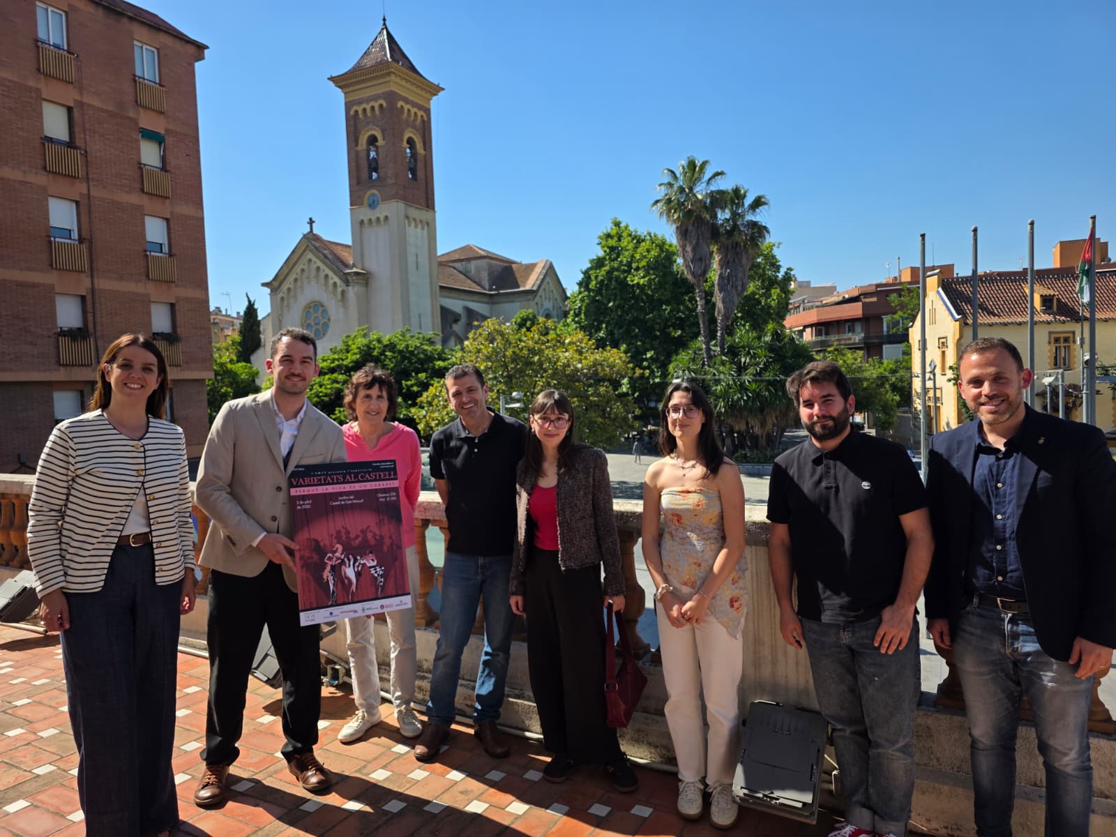 Presentació del cartell del Concert al Castell 2026. FOTO Marc Mata 