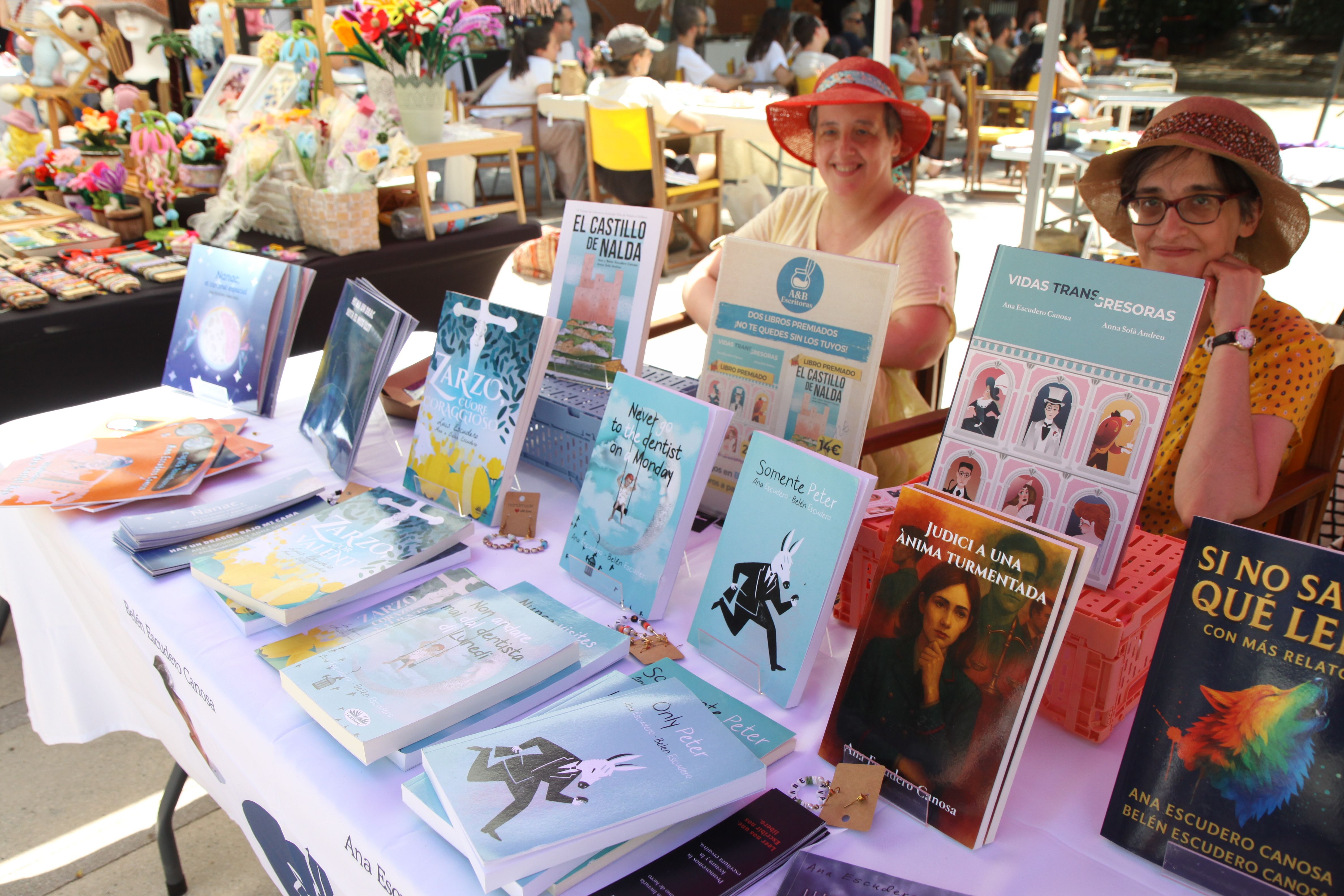 Literatura als encants de La Flama. Foto: Laia Jubany