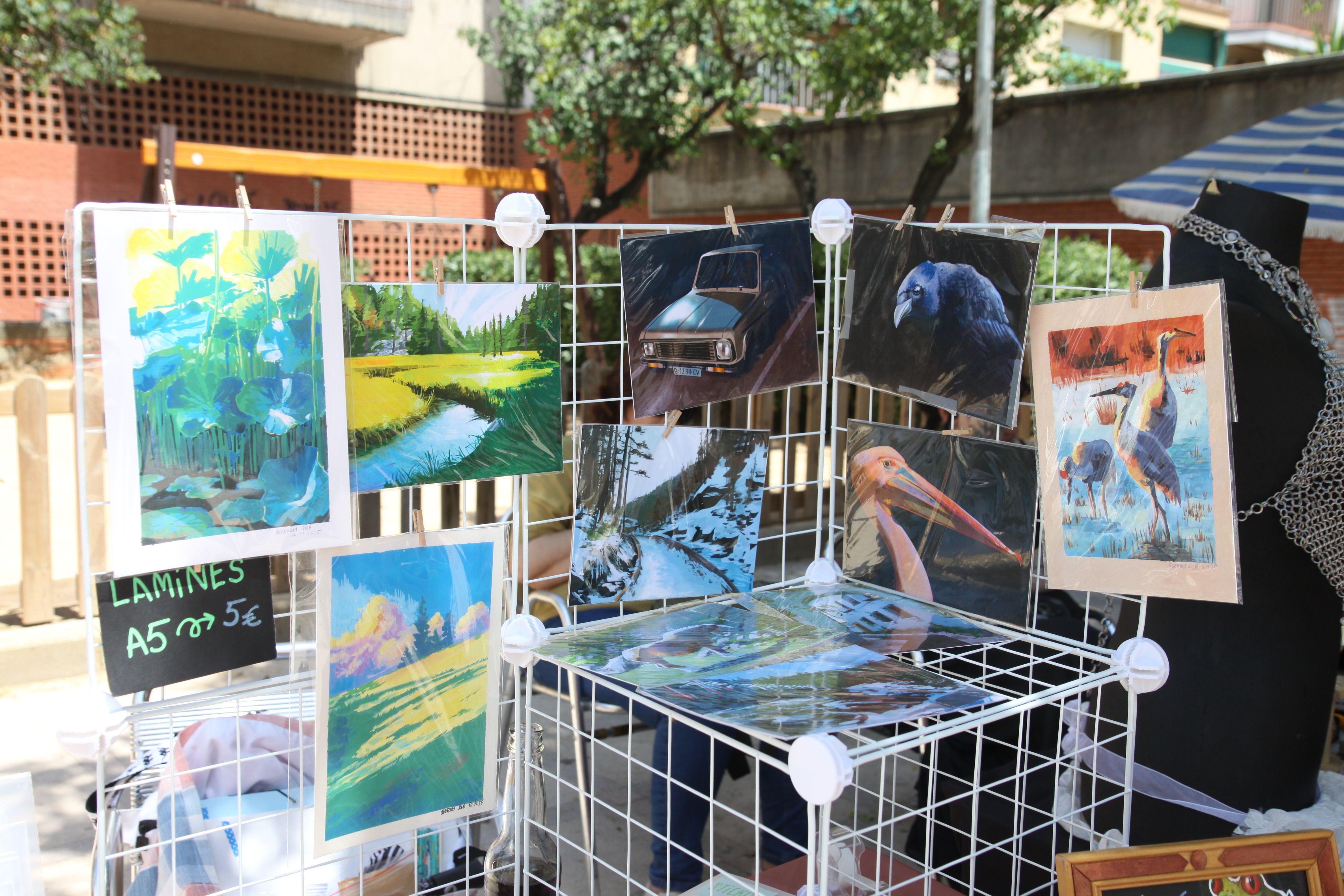 Art als encants de La Flama. Foto: Laia Jubany