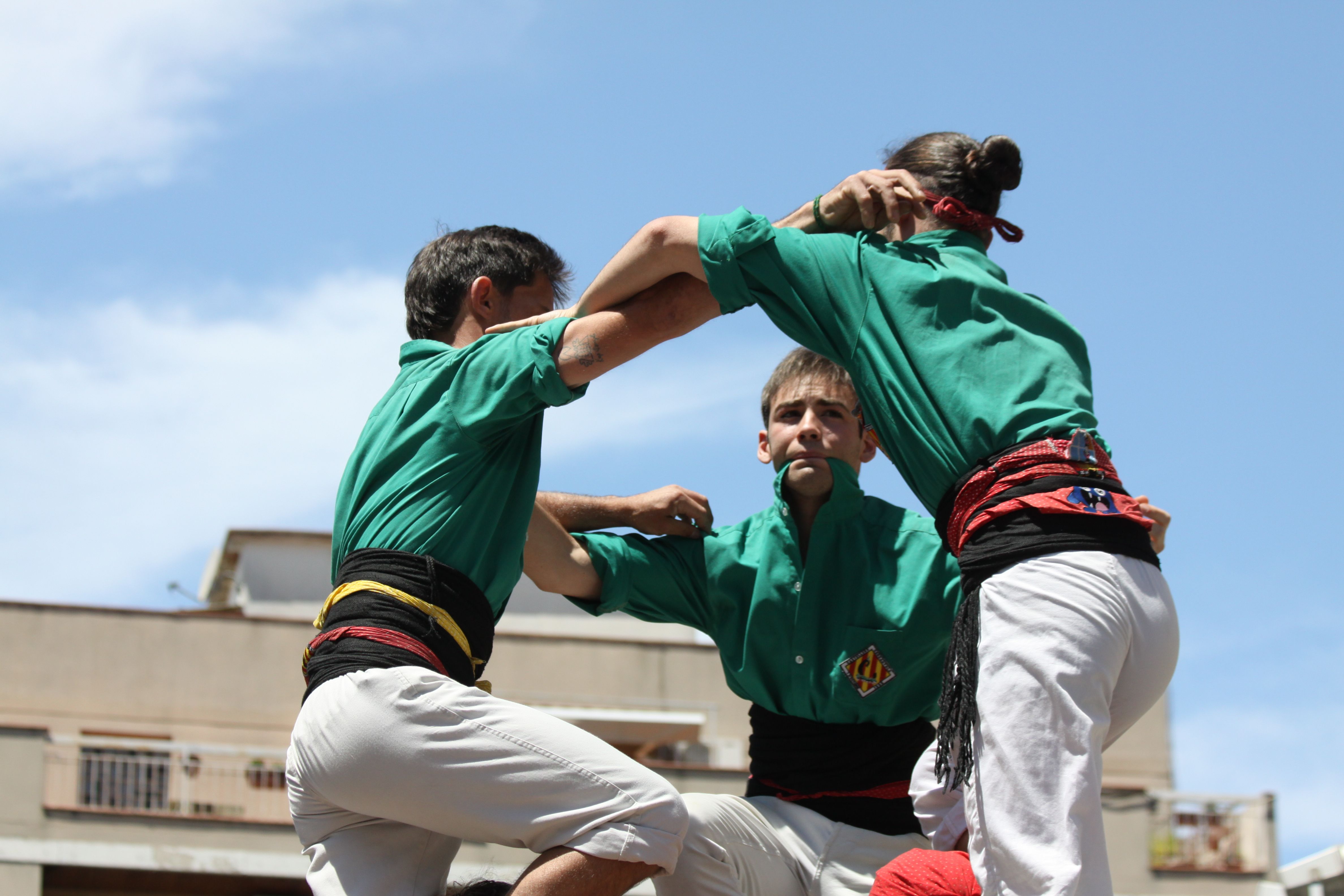 Terços pujant . Foto: Laia Jubany
