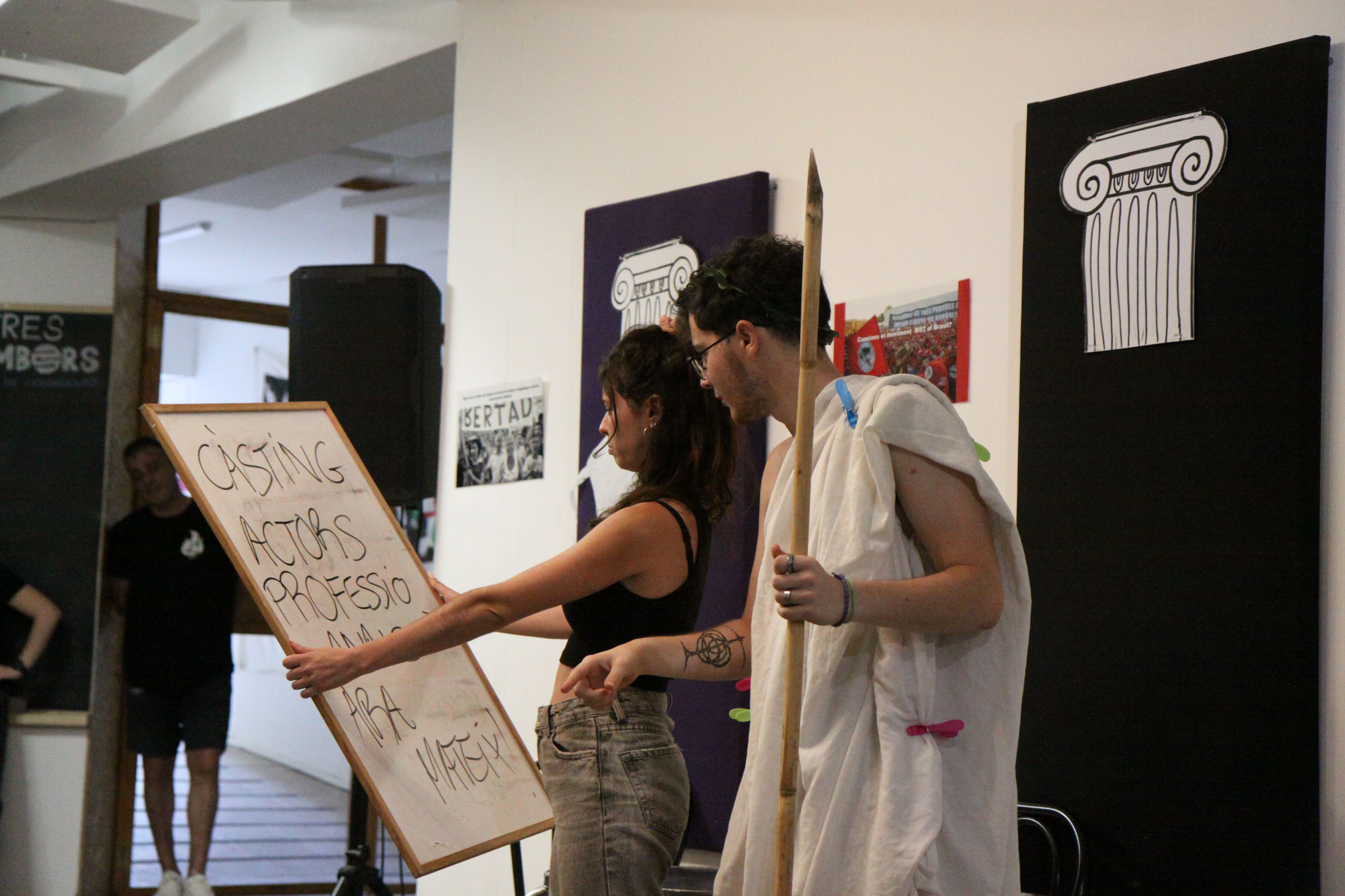 Imatges de l'obra 'Èdip Gei'. Foto: Laia Jubany