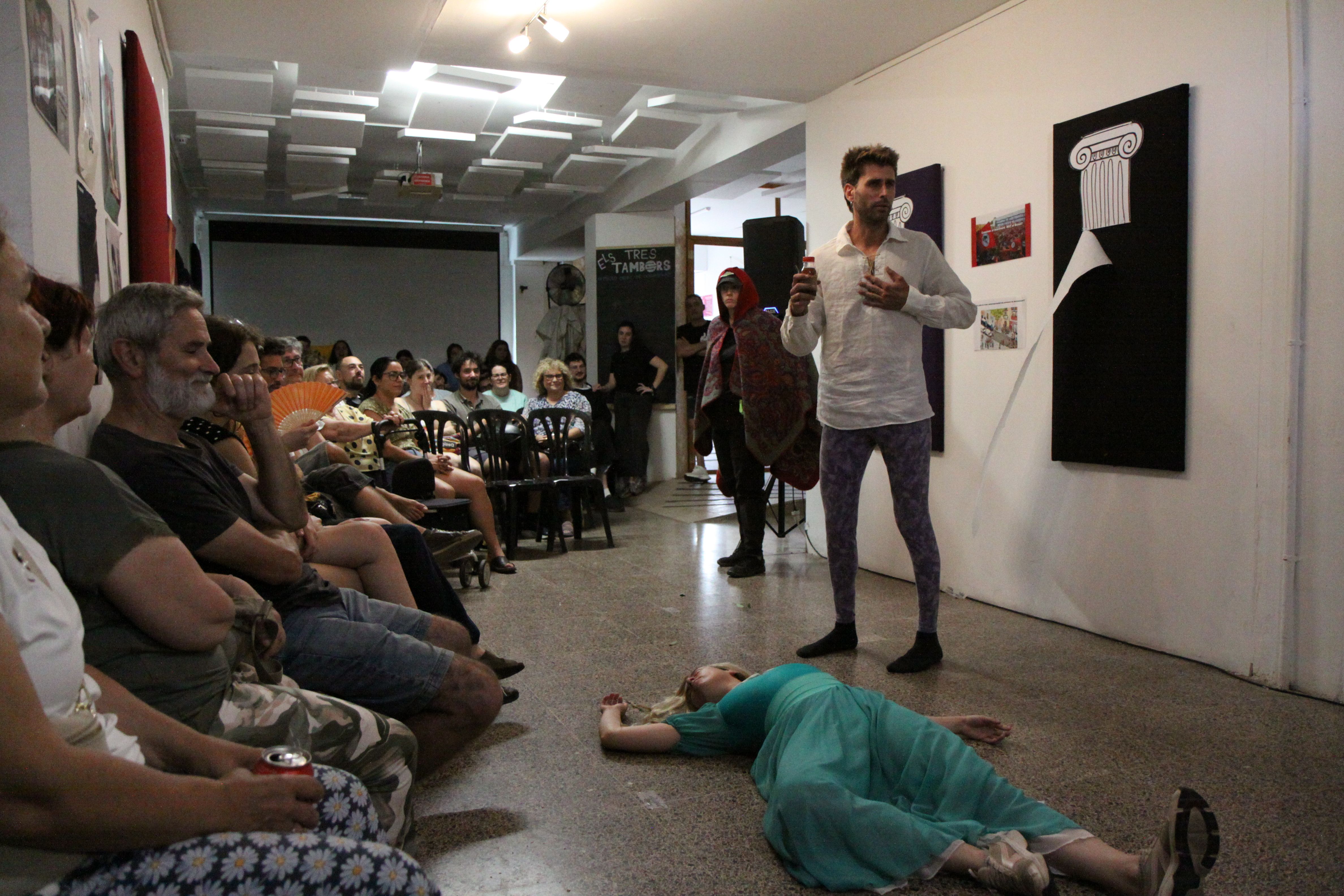 Imatges de l'obra 'Èdip Gei'. Foto: Laia Jubany
