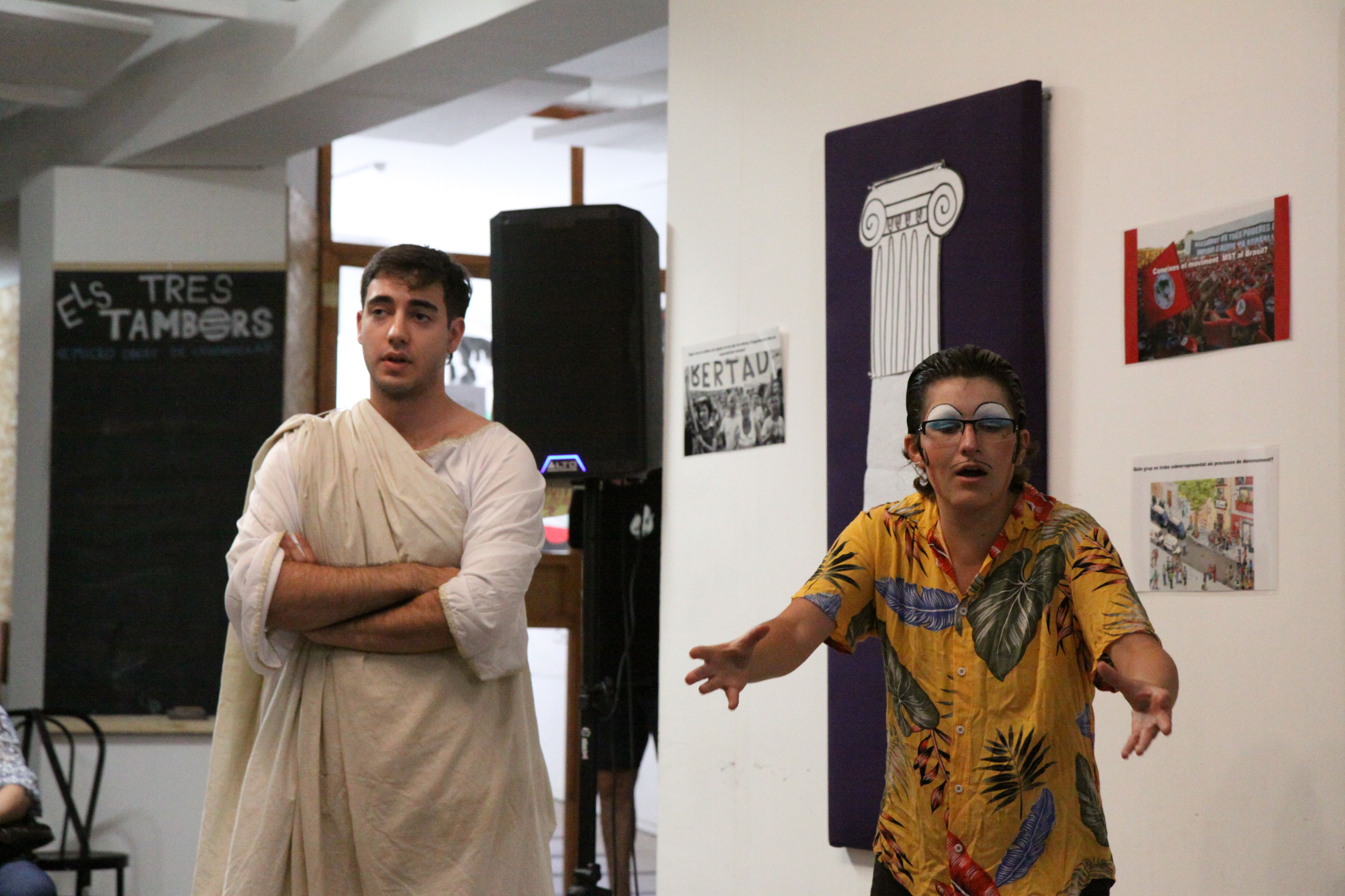 Imatges de l'obra 'Èdip Gei'. Foto: Laia Jubany