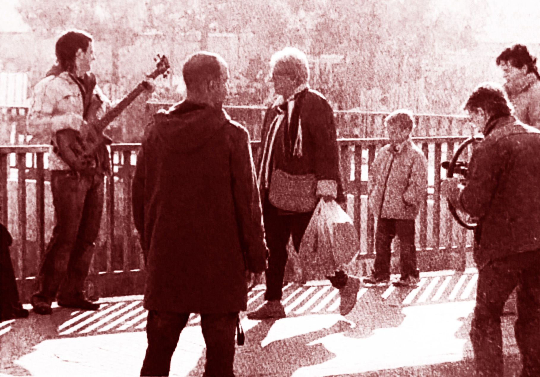 Un moment de la gravació del videoclip de Keympa als carrers de Cerdanyola. FOTO: Arxiu TOT Cerdanyola