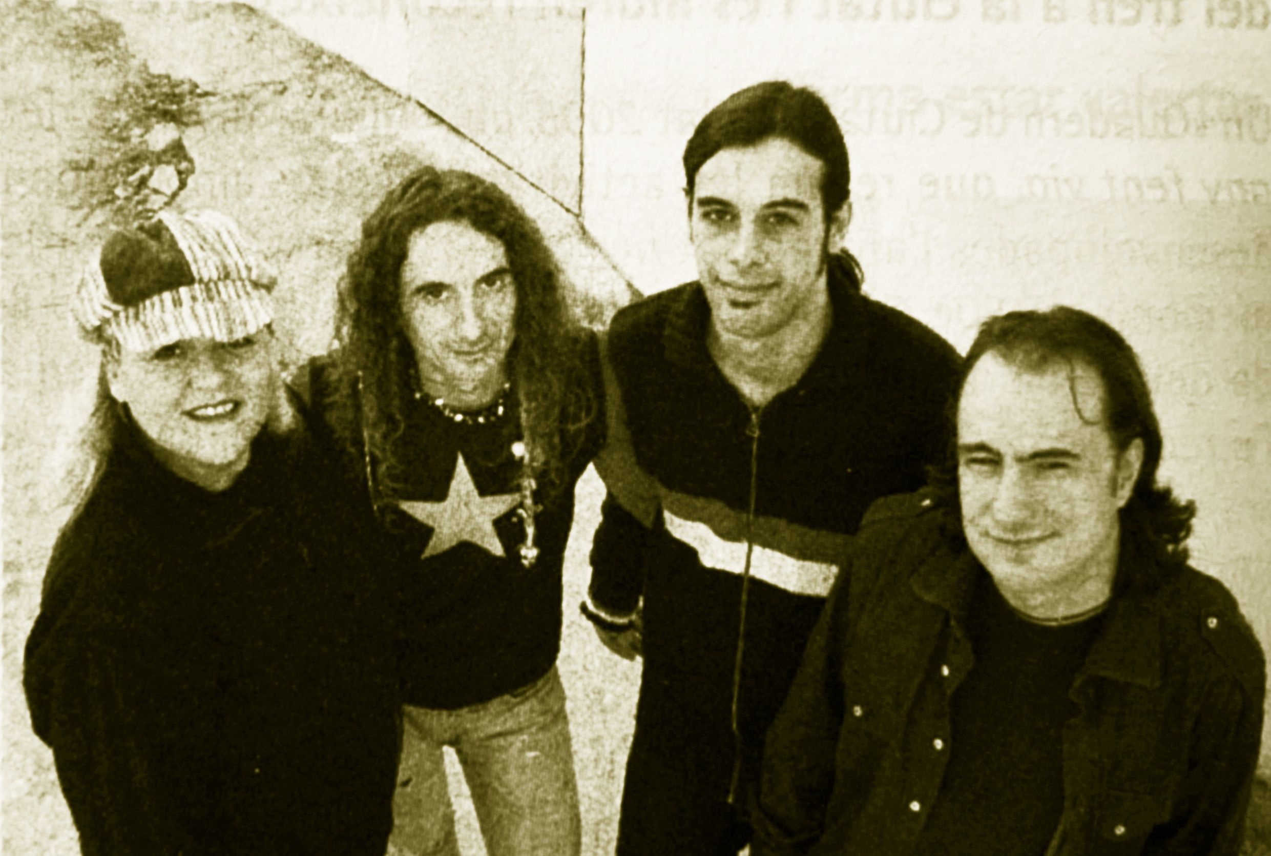 Els membres de La Banda Mística, formació musical de la qual formava part el Carra. FOTO: Arxiu TOT Cerdanyola / TOT 941, març del 2006