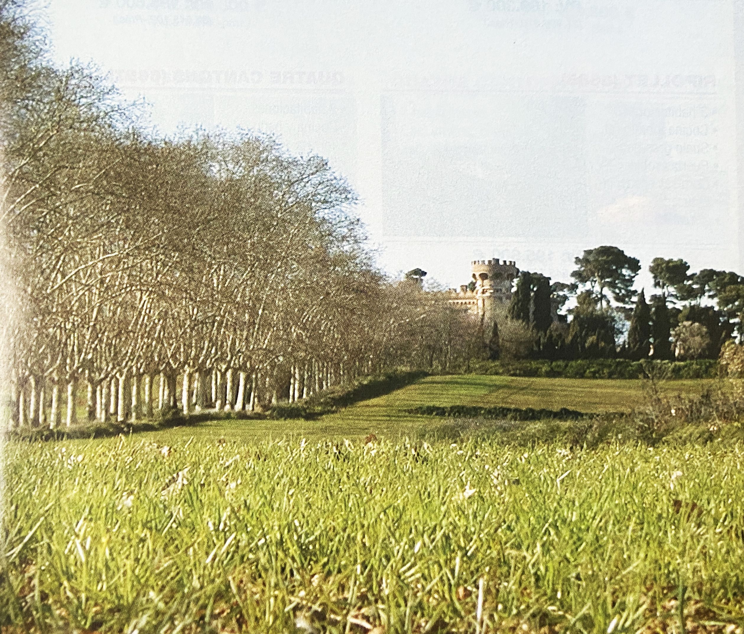El Castell de Sant Marçal, envoltat d’espais verds abans de la transformació urbanística del seu entorn. FOTO: Arxiu TOT Cerdanyola / TOT 942, març del 2006