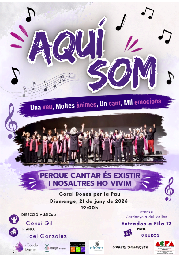 Cartell del concer d'acorddeDones