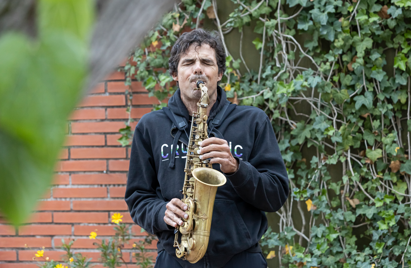 El saxofonista Llibert Fortuny. FOTO: Marc Llibre (TOT Casa) 