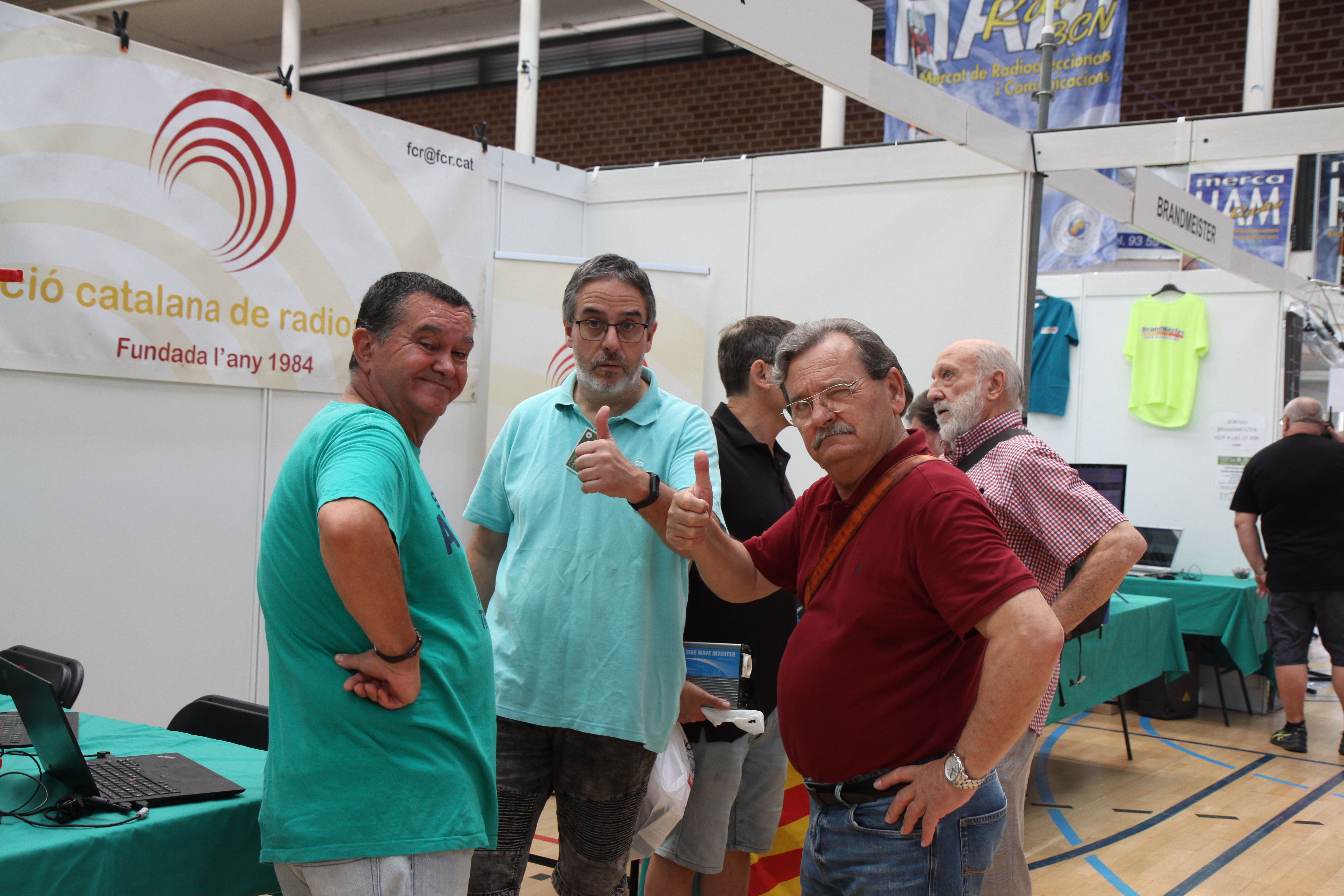 La Federació Catalana de Radioaficionats també ha participat de la trobada. Foto: Laia Jubany