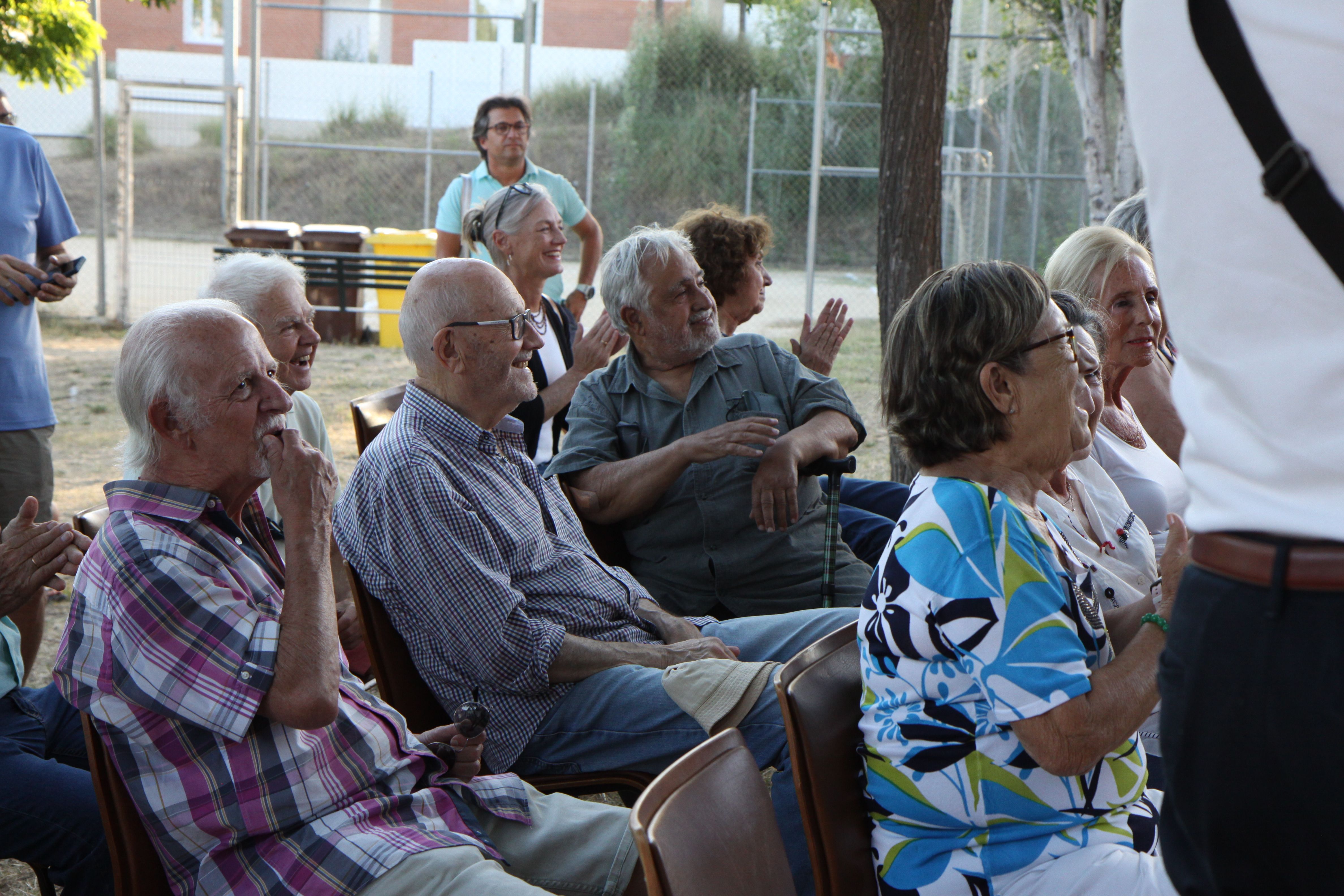 El discurs d'escoltes ha portat molts records als assistents. Foto: Laia Jubany