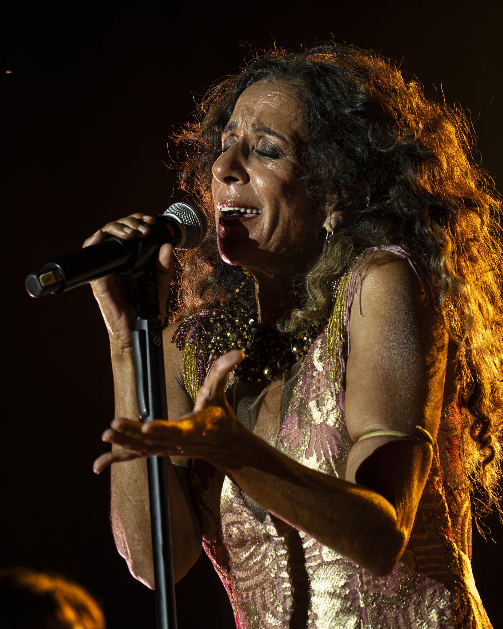 Rosario va ser la gran protagonista musical de l’acte final de l’Orgull a Cerdanyola. FOTO: Mauri Blázquez (@mzzz.raw)