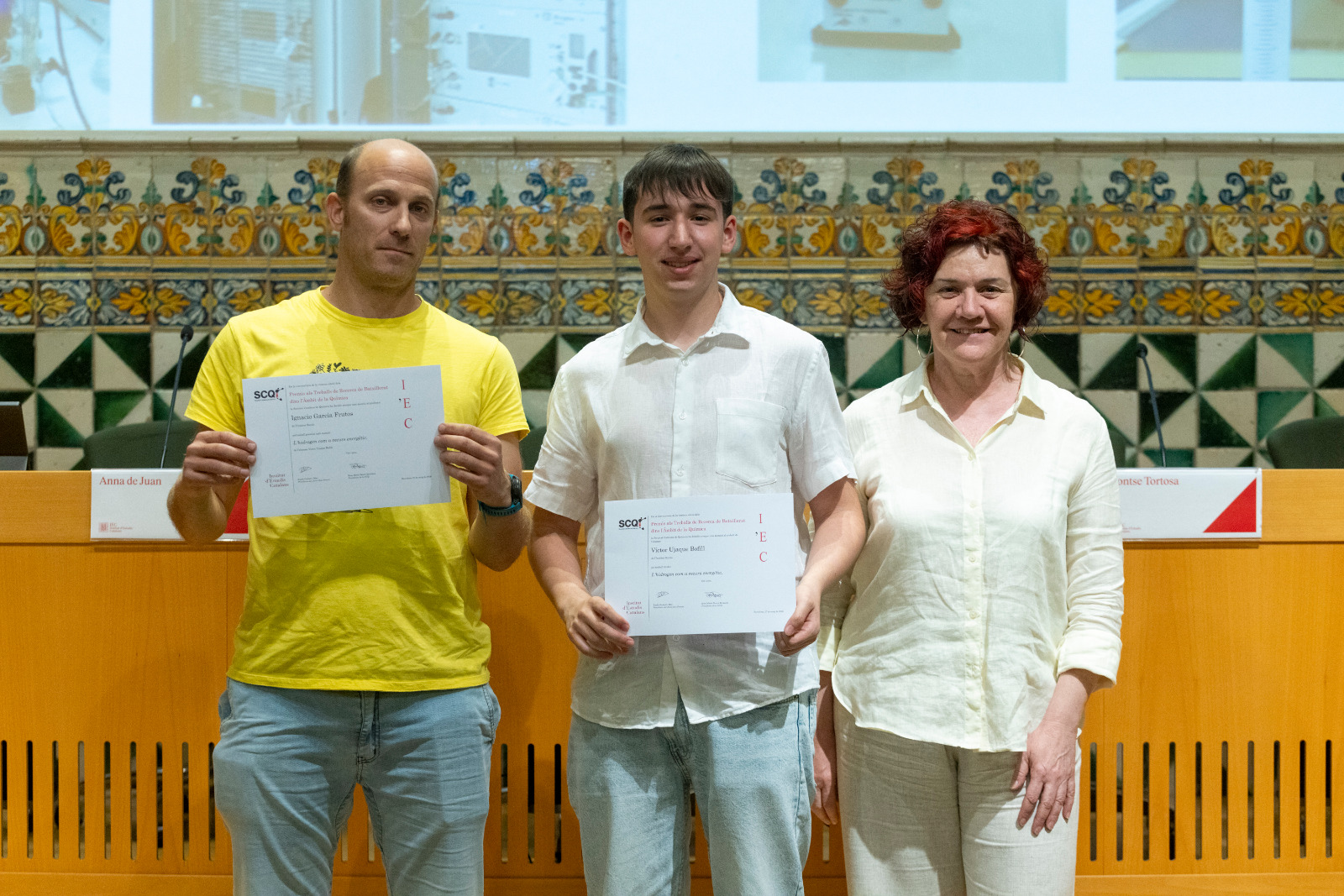 Víctor Ujaque Bofill, alumne de l’Institut Banús. FOTO: Institut Banús