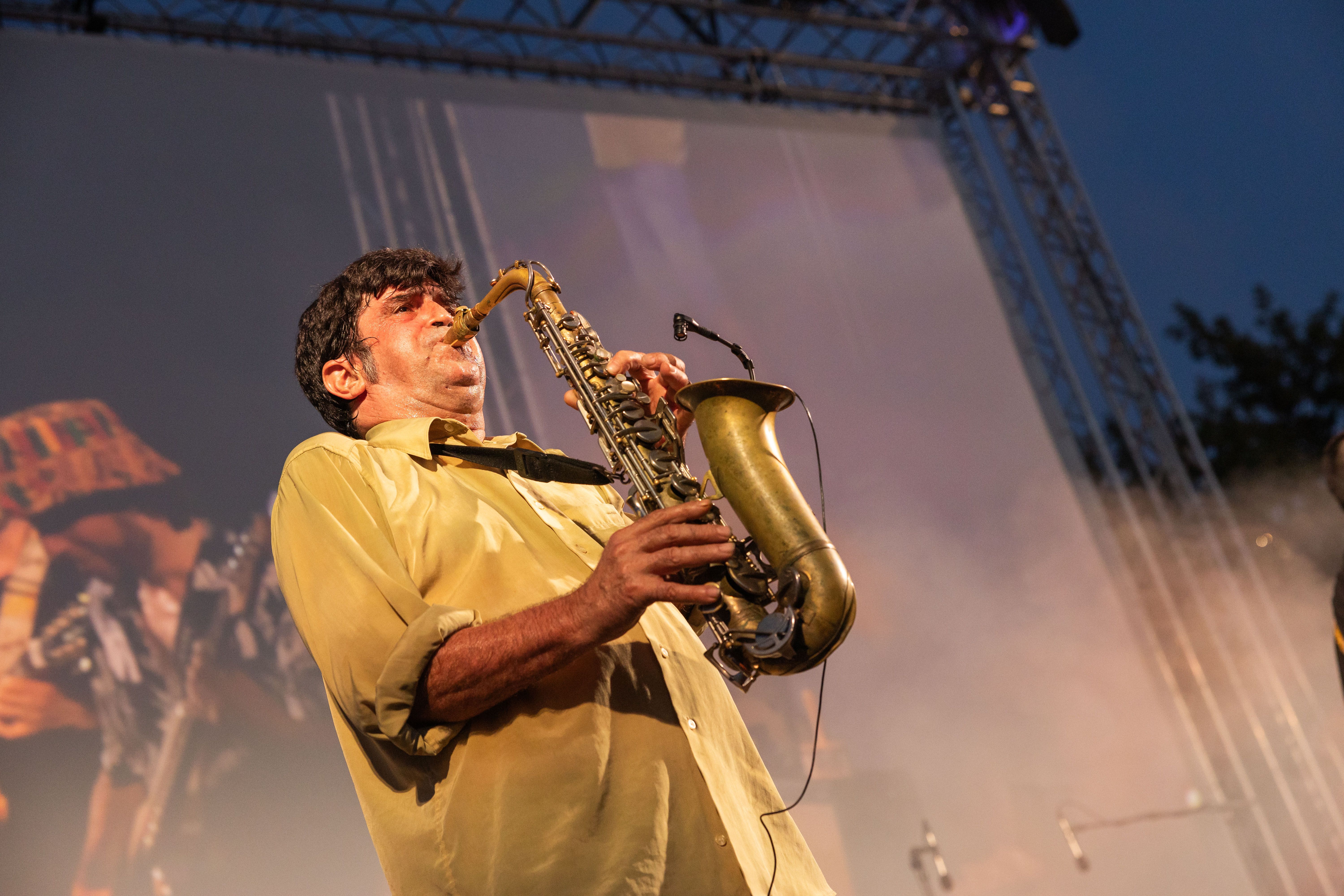 Concert de Carajillo Coltrane a la sessió de dimecres. Foto: Arnau Padilla
