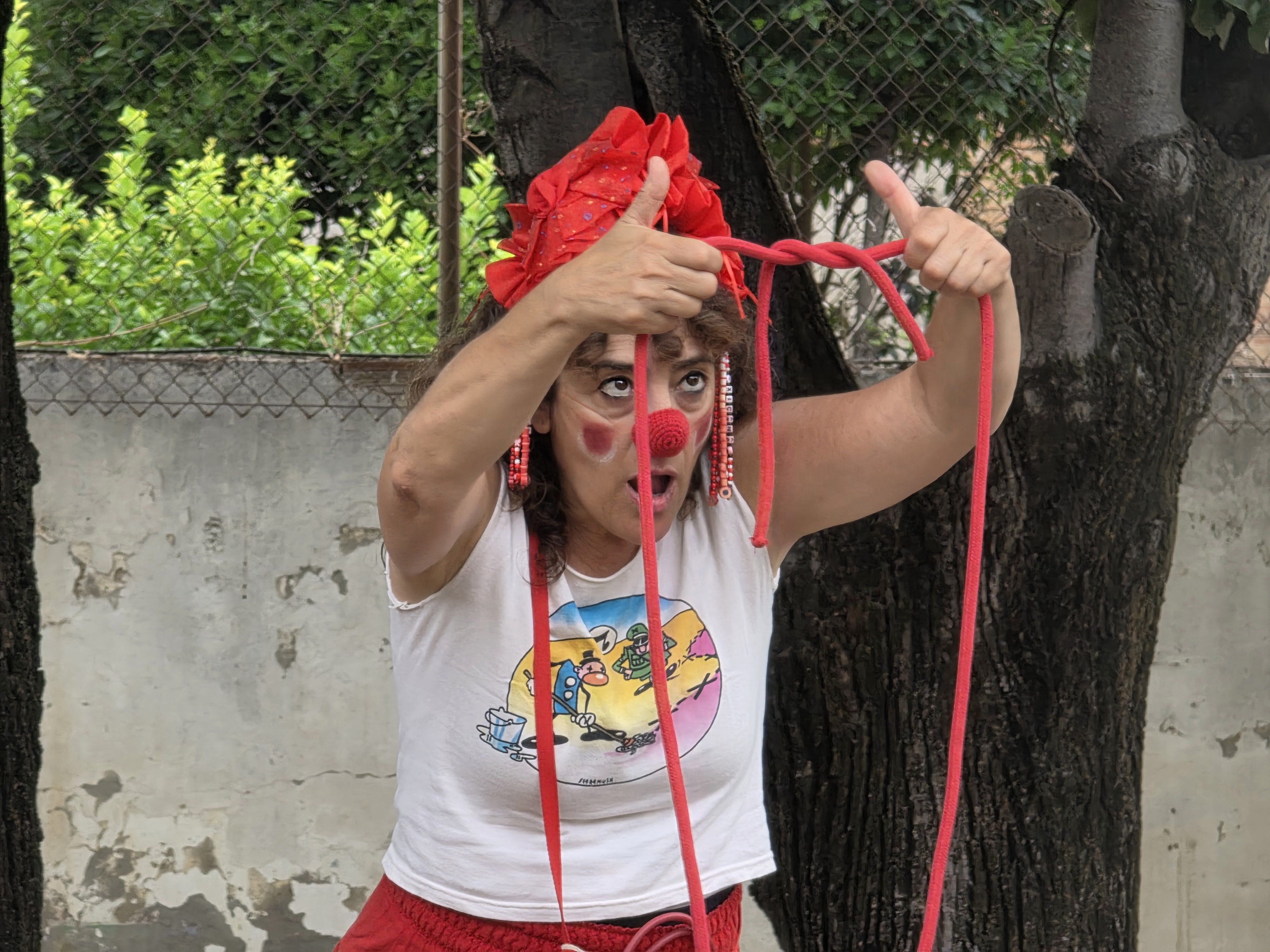 Humor i clownn amb Pallassos Sense Fronteres. FOTO: Marc Mata
