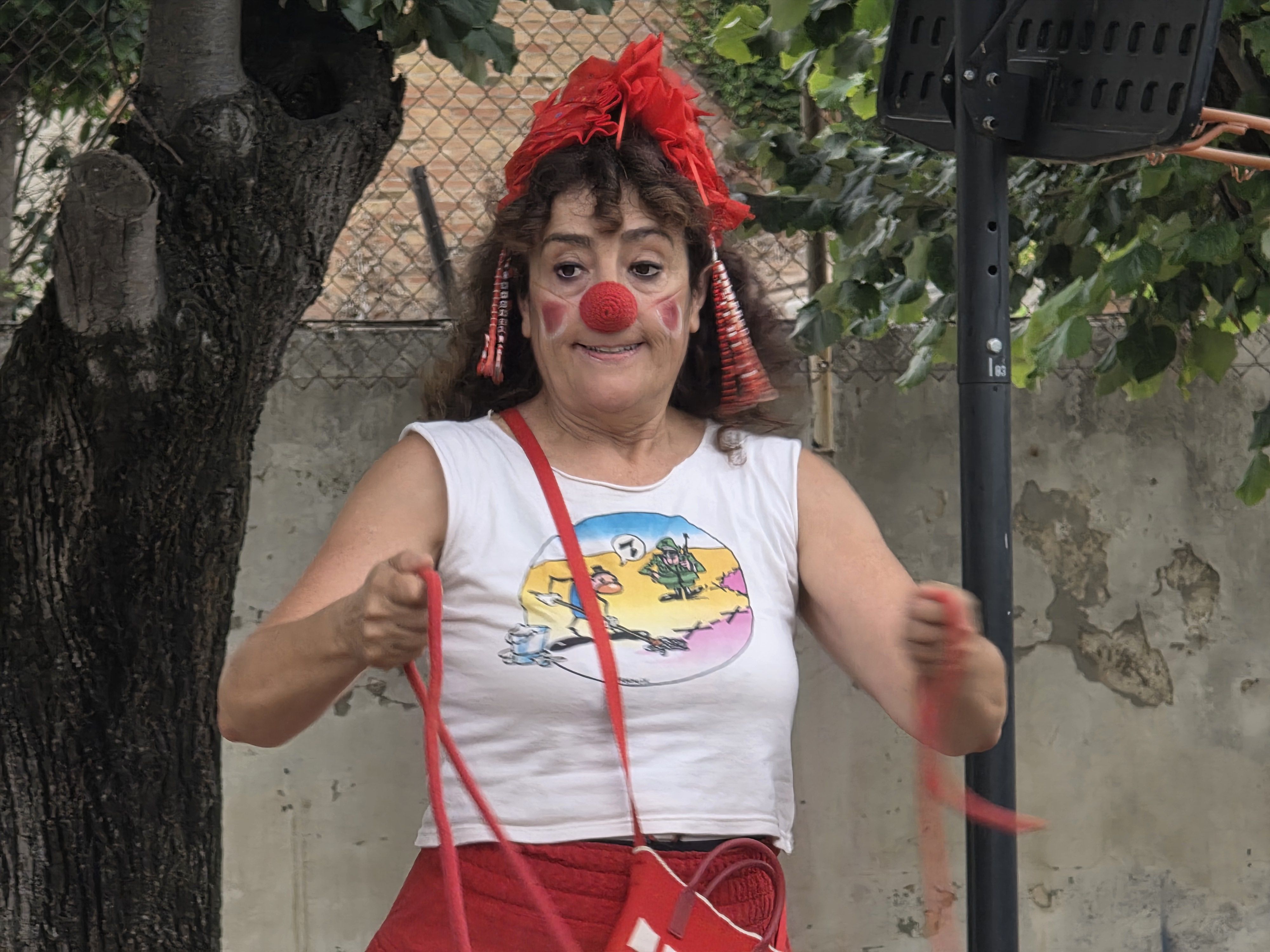 Humor i clownn amb Pallassos Sense Fronteres. FOTO: Marc Mata