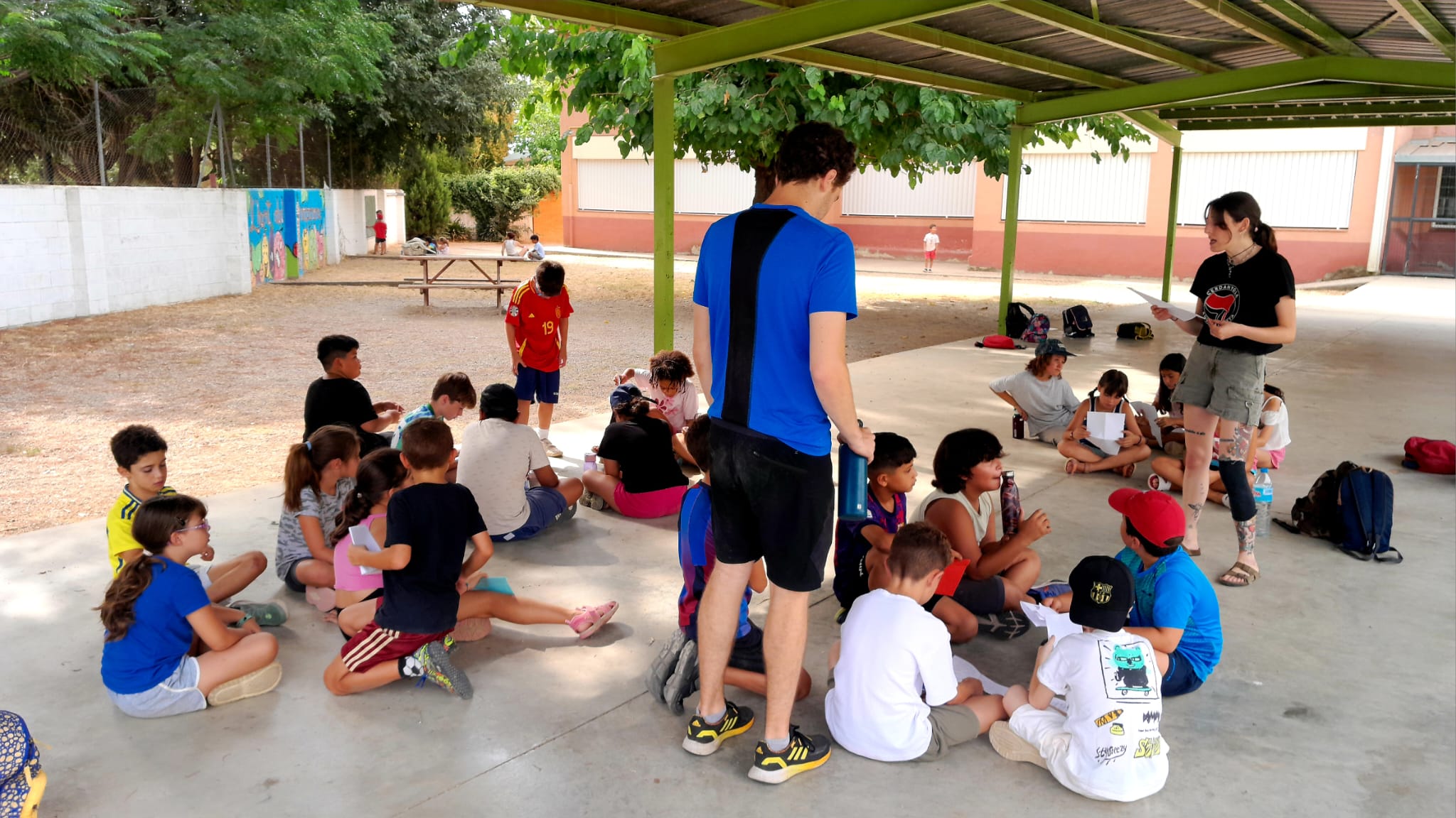 Infants del casal de Serraparera. Foto: Cedida