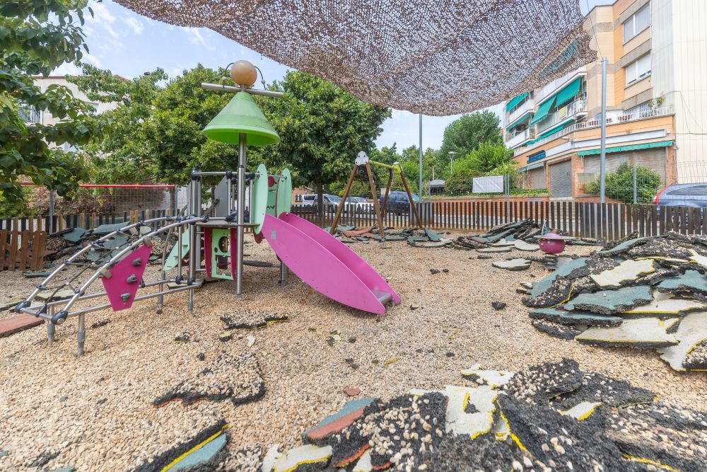 Parc infantil del carrer Santa Engracia. Foto: Ajuntament