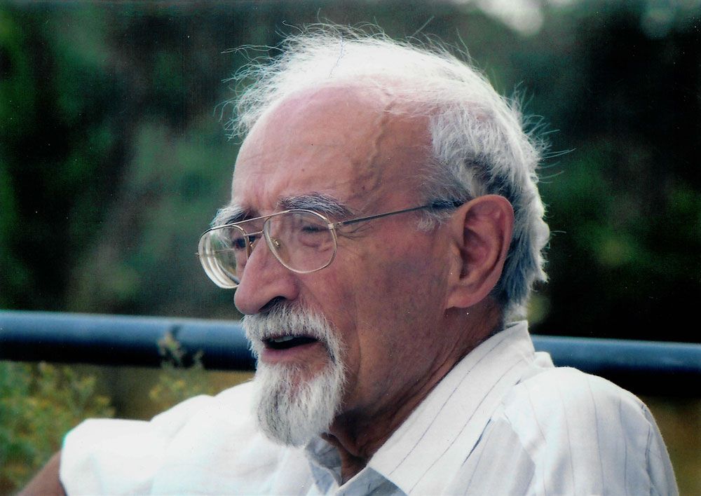 2003: Jaume Padrós, quatre anys abans de la seva mort. Foto: Cedida Acord Edicions