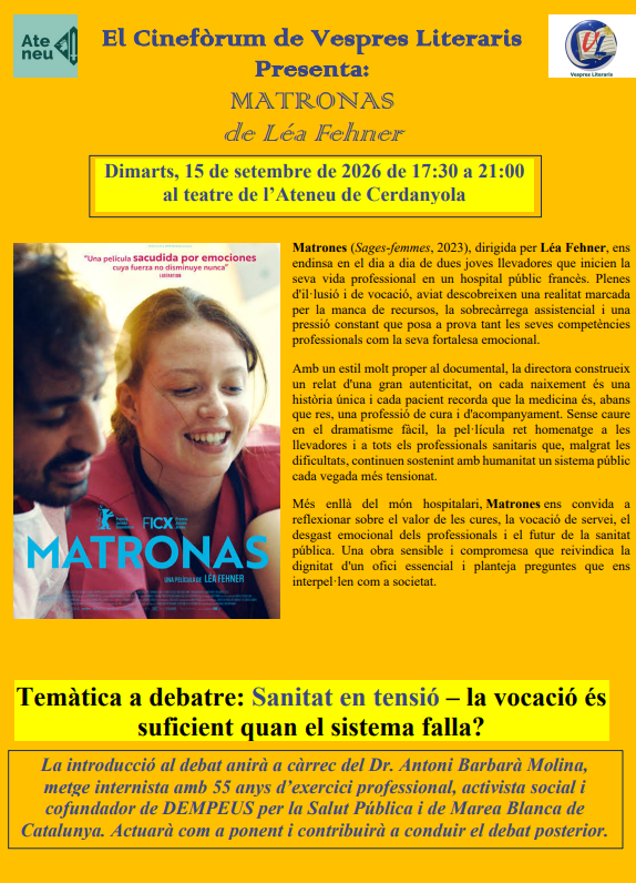 Cartell de Vespres Literaris