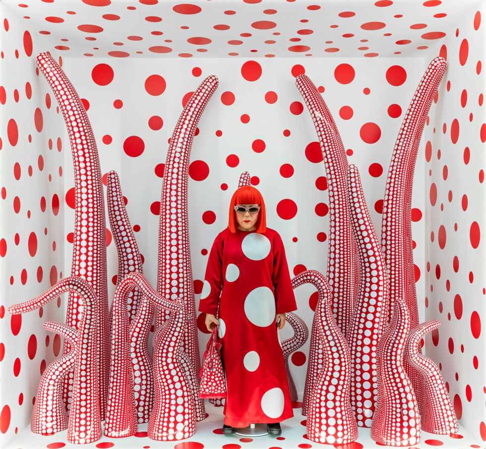 L'univers de l’artista japonesa Yayoi Kusama ha inspirat una instal·lació produïda pel FIT. FOTO: Niente Come l’Illusione