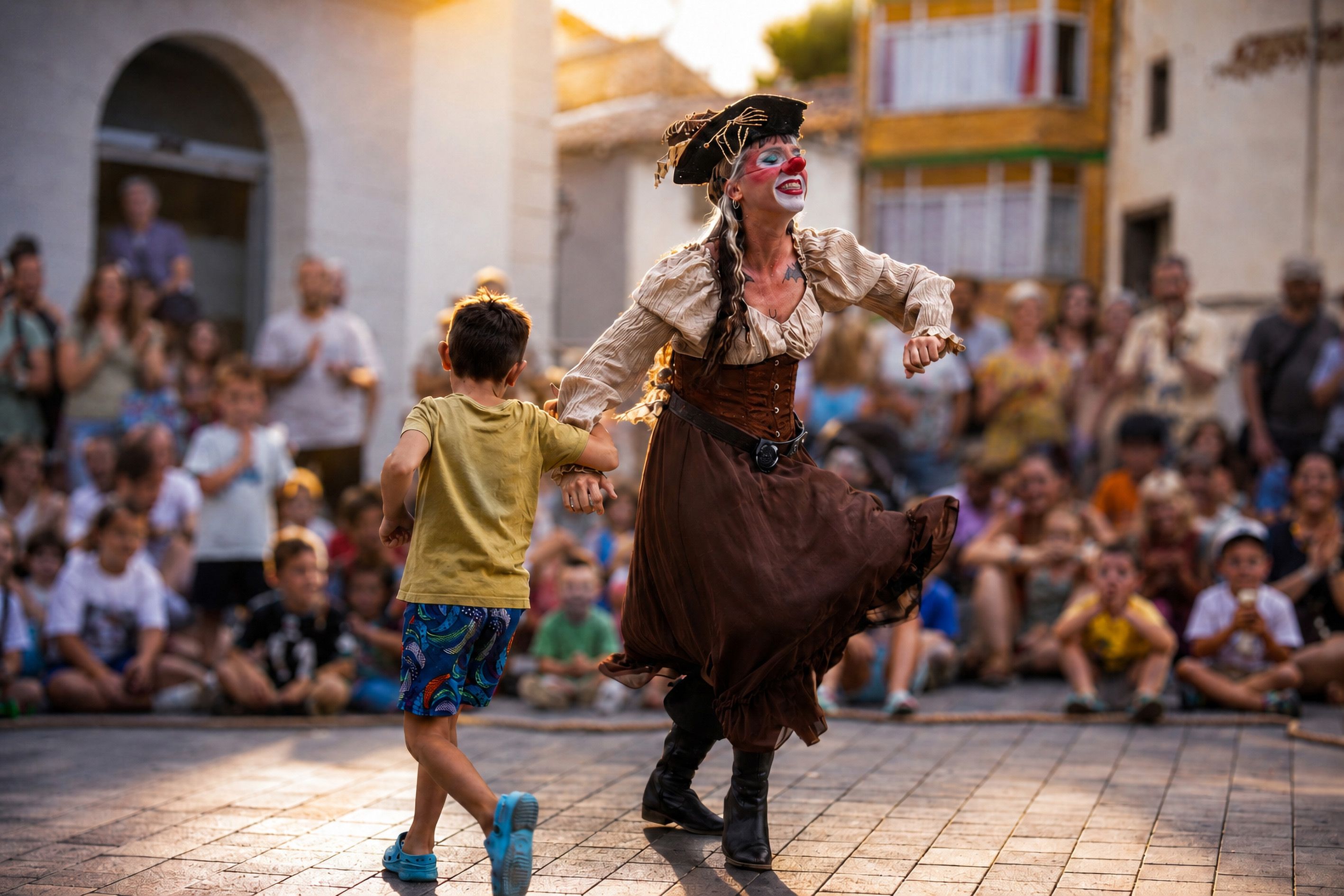 Pirate Grogshow, de Passabarret, porta els pirates al carrer. FOTO: Passabarret