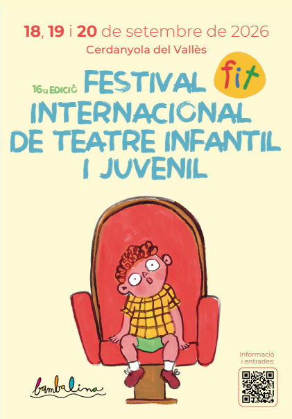 Cartell de la 16a edició del FIT, obra de la il·lustradora Marina Sáez. FOTO: Bambalina