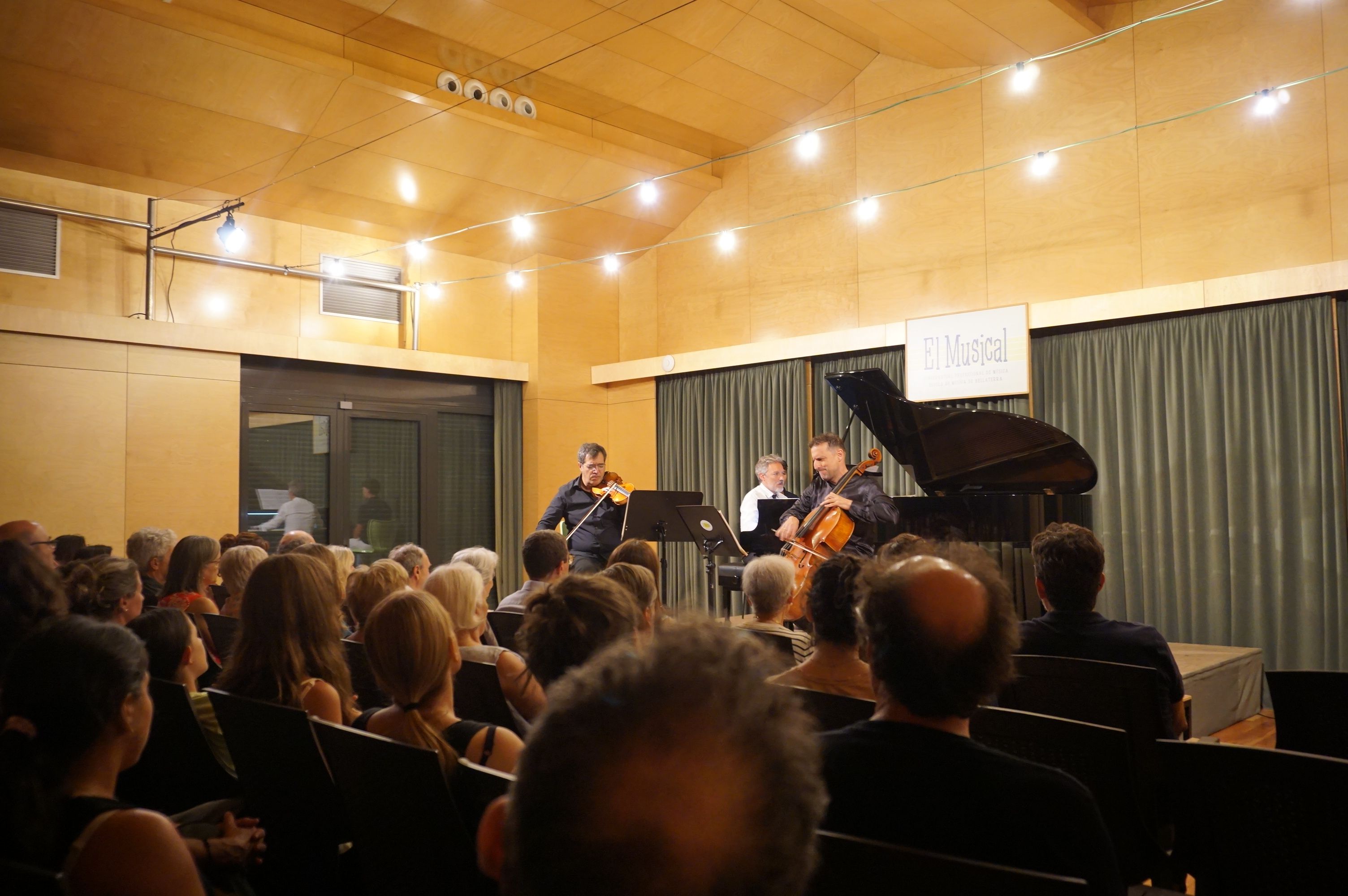 Concert del Trio Arriaga a El Musical. Foto: Samantha Fernández-Luengo