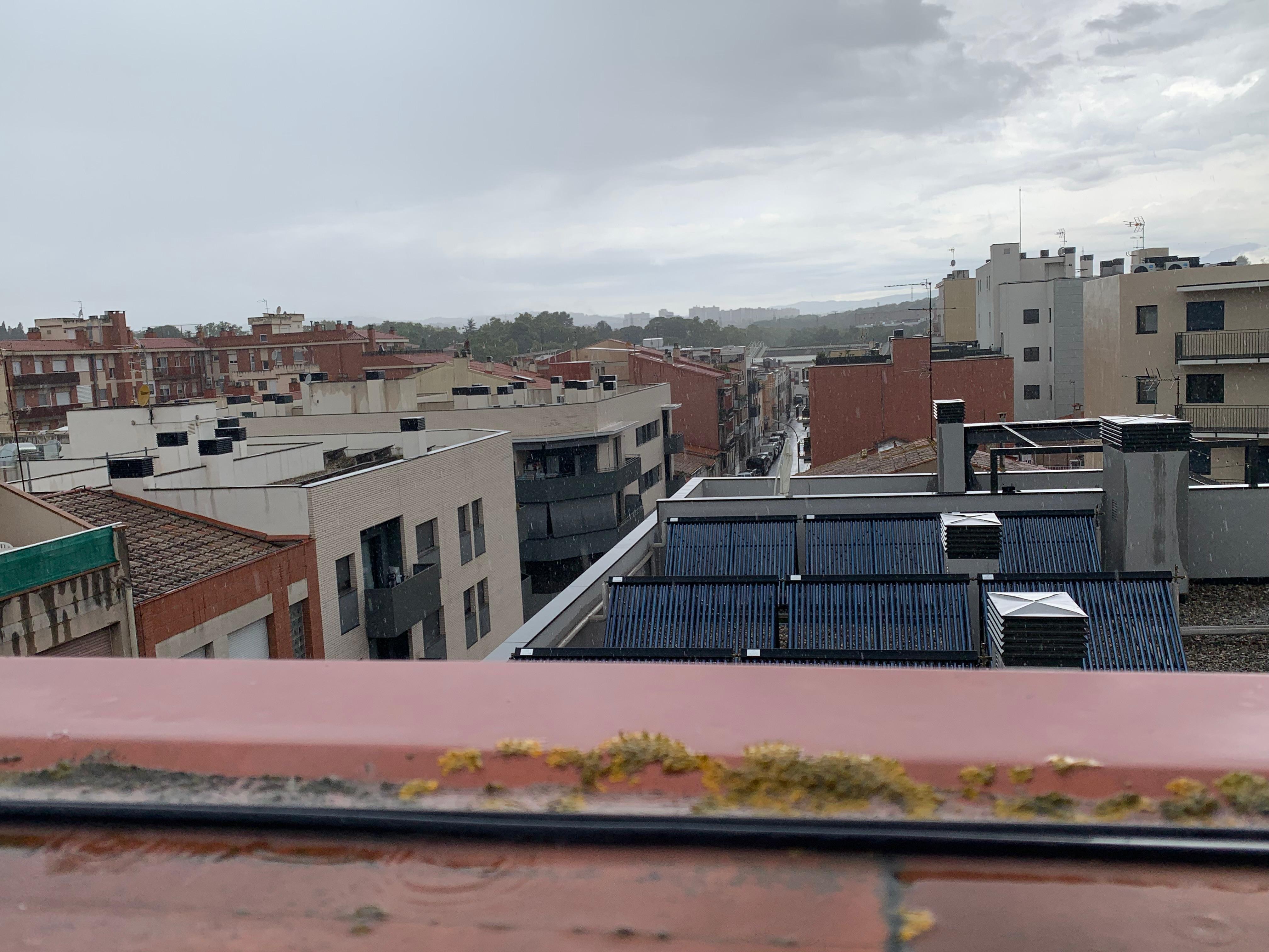 S'esperaven unes precipitacions que les previsions situaven com a molt intenses. FOTO: Judit Josa