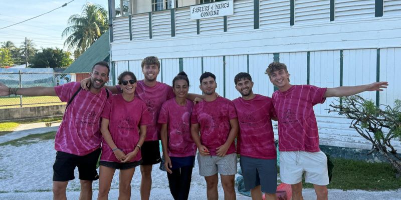 Els voluntaris participants en l'estada a Guyana. Foto: Cedida