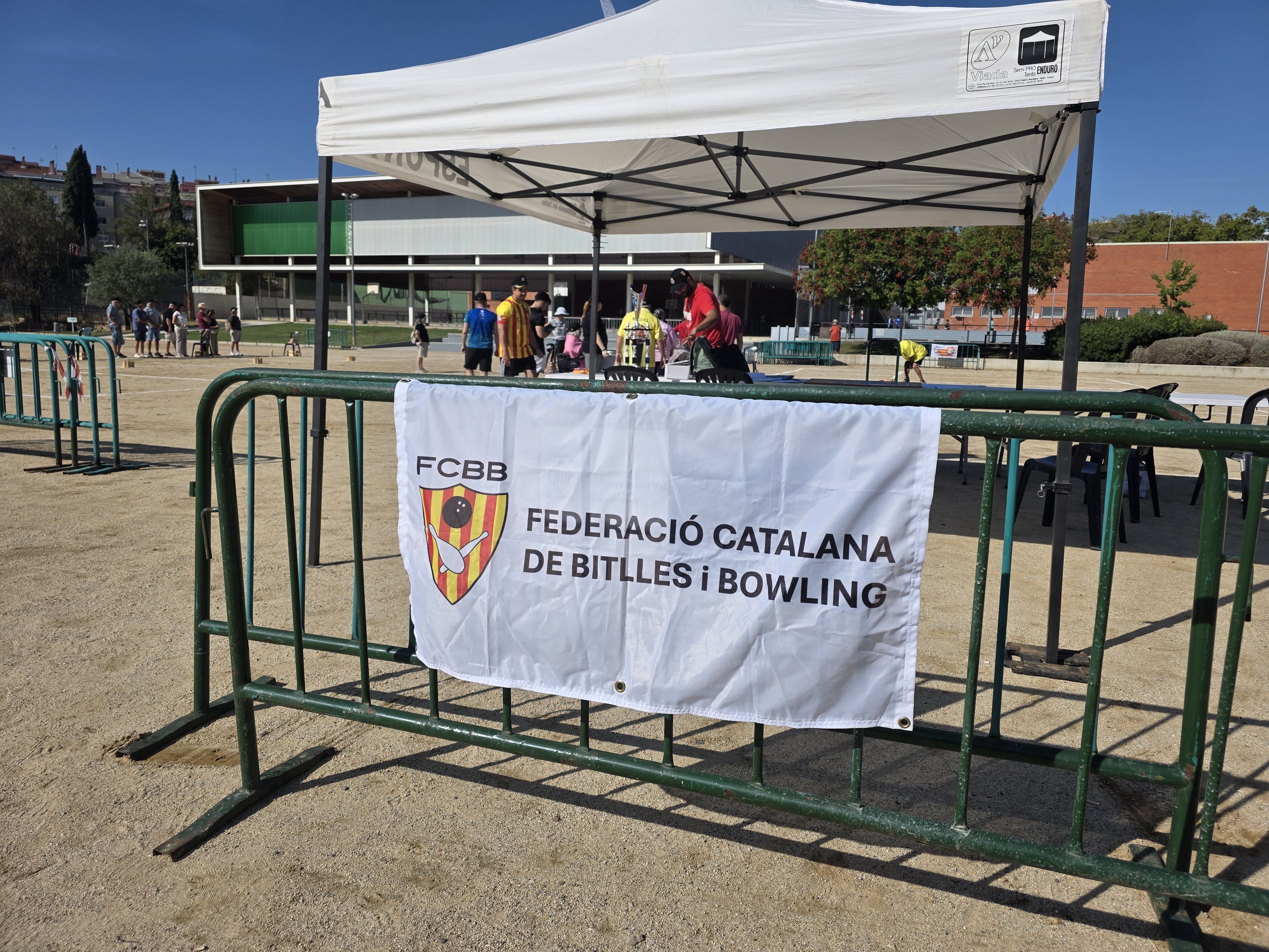 Cerdanyola estrena el primer Tour Català de Bitlles Mölkky. FOTO: Marc Mata